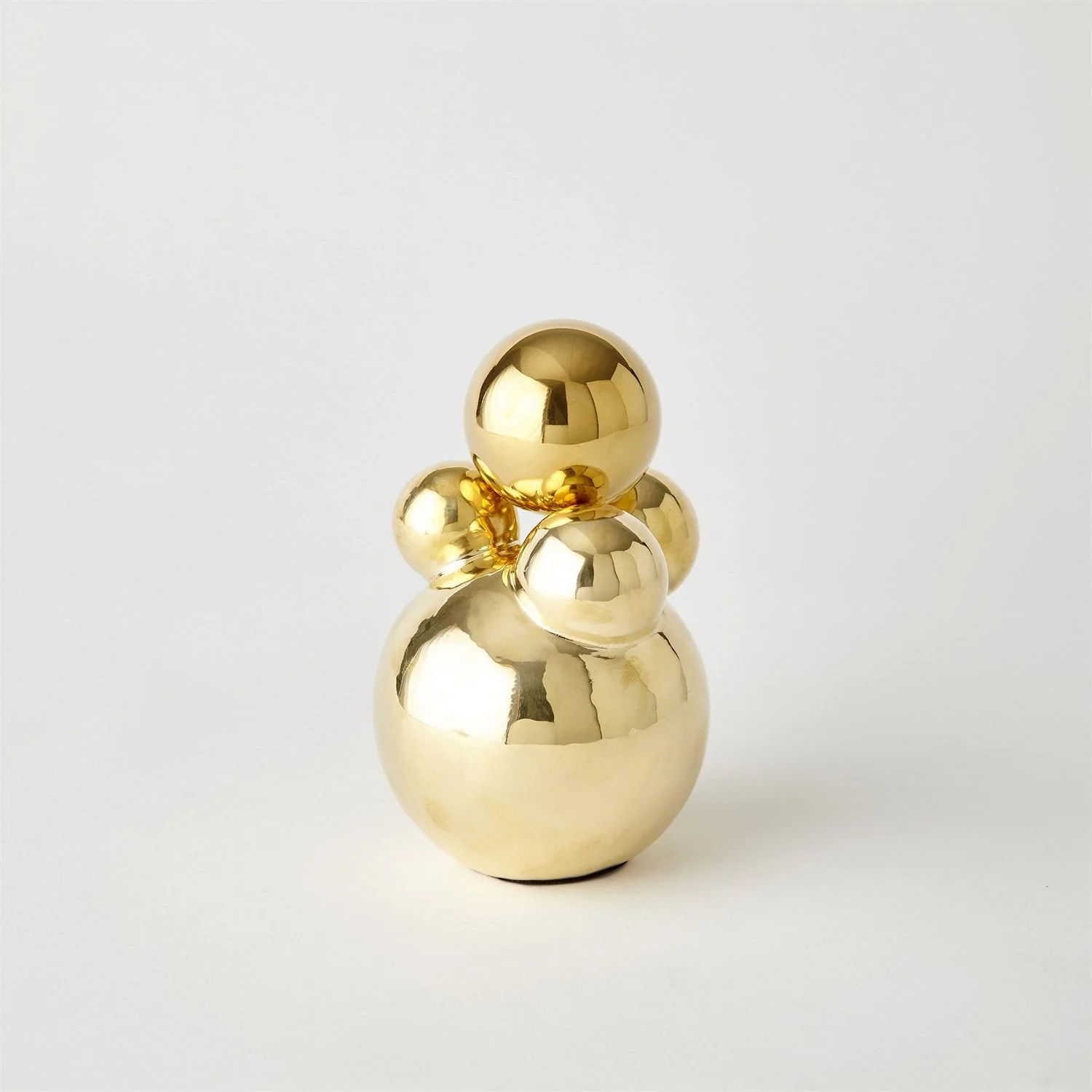 Global Views Brass Bubble Orb Holder Clearance - Image 8