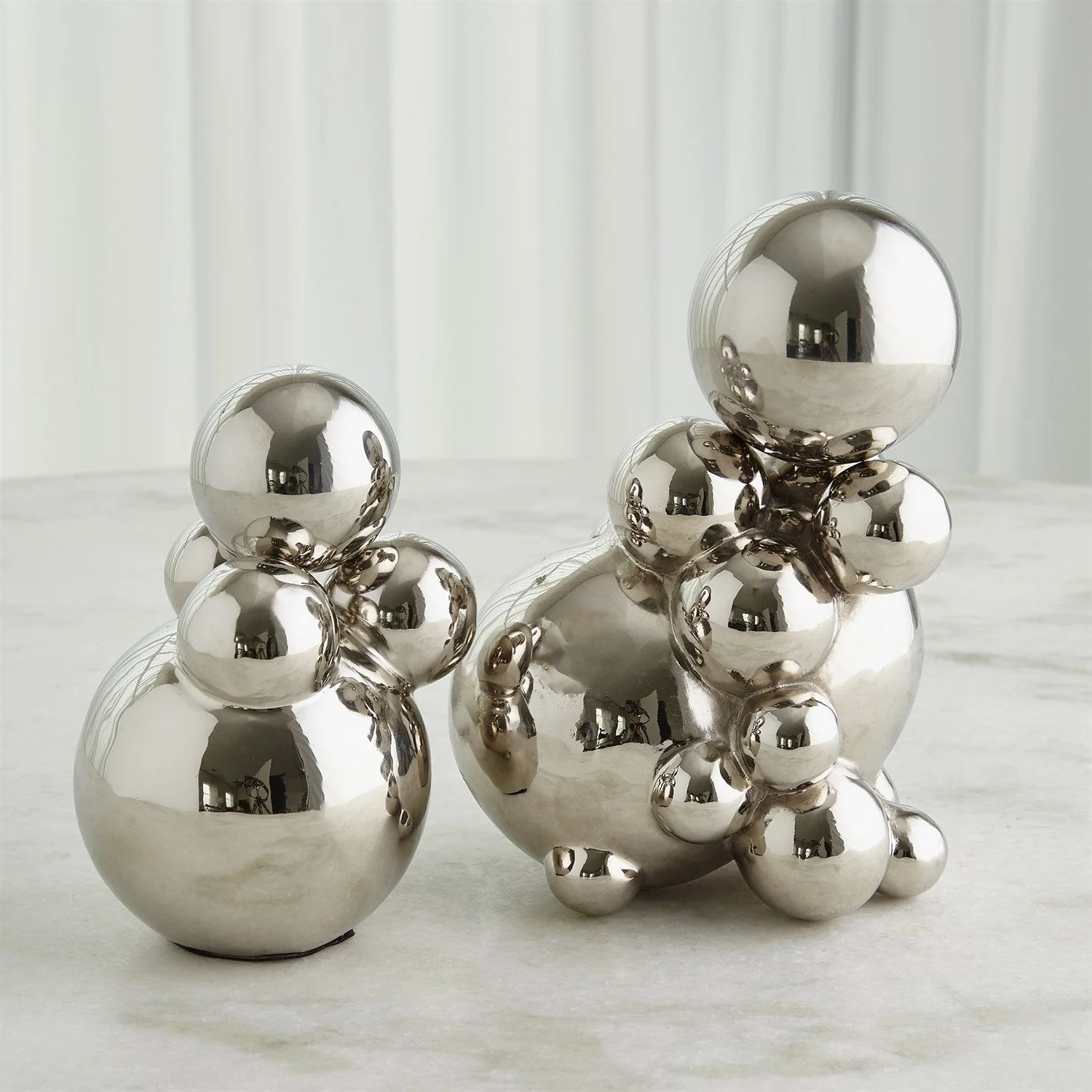 Global Views Bubble Orb Holder - Nickel - Image 2