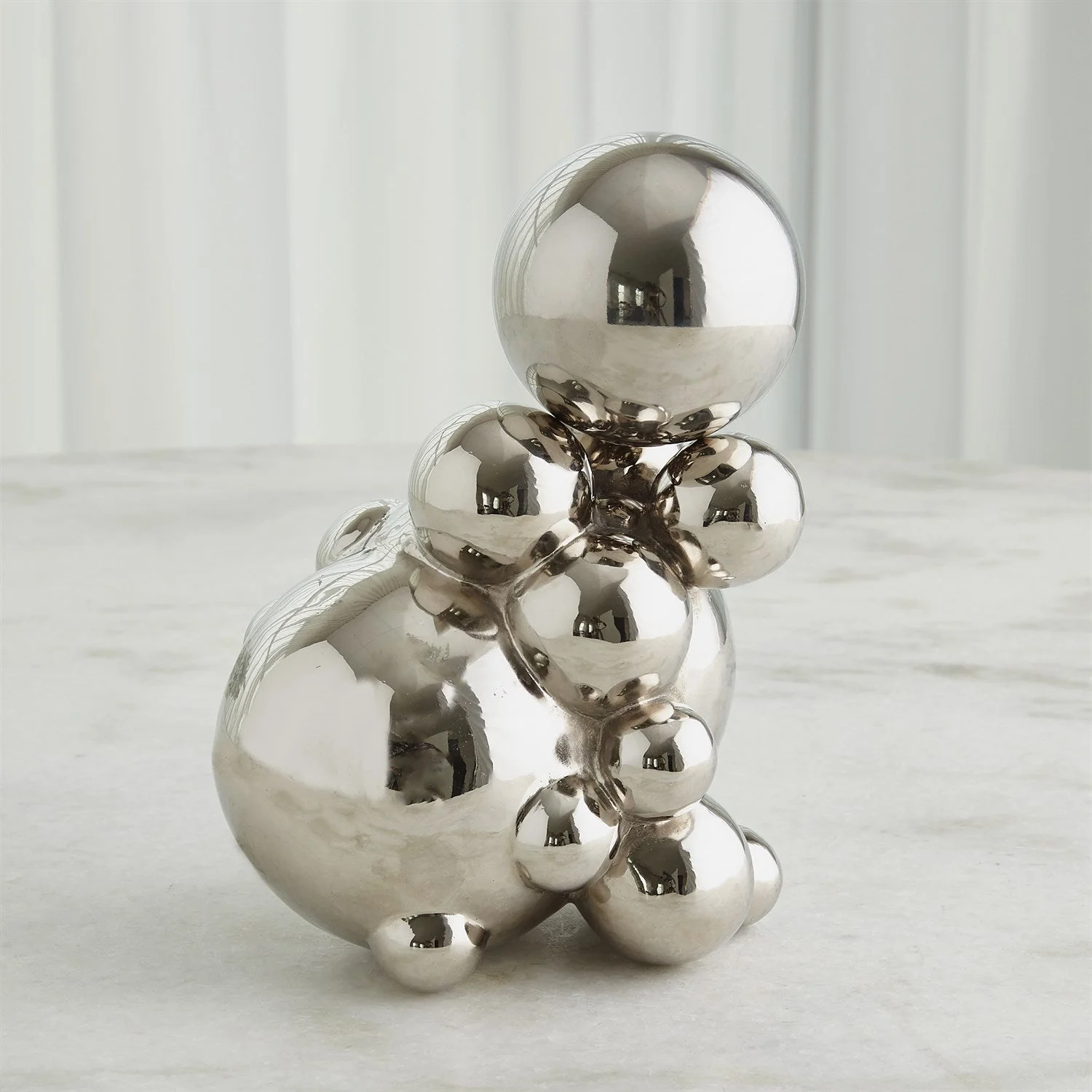 Global Views Bubble Orb Holder - Nickel - Image 5