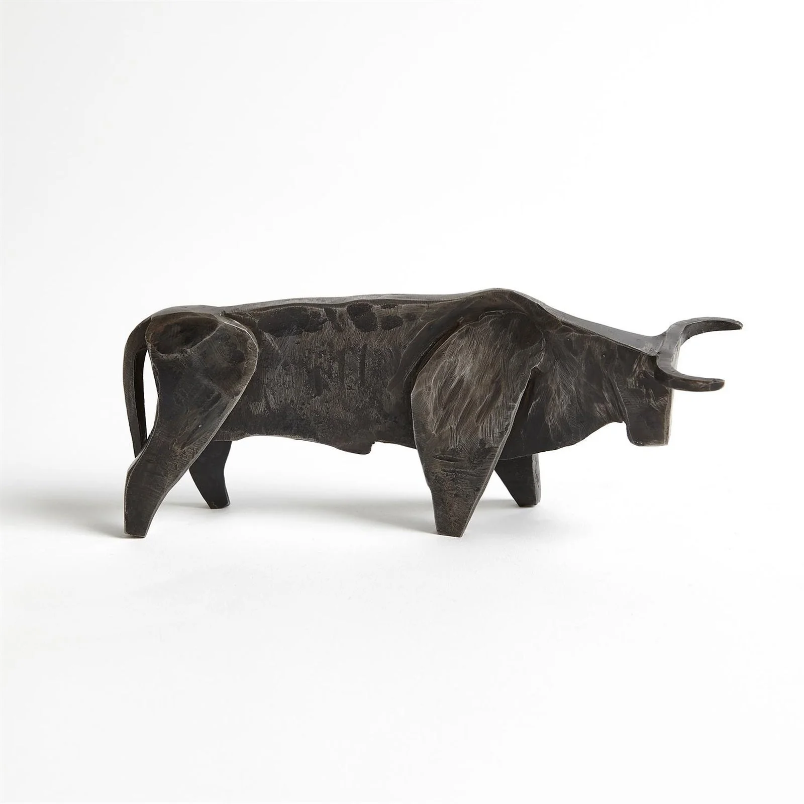 Global Views Bull-Natural Iron - Image 3