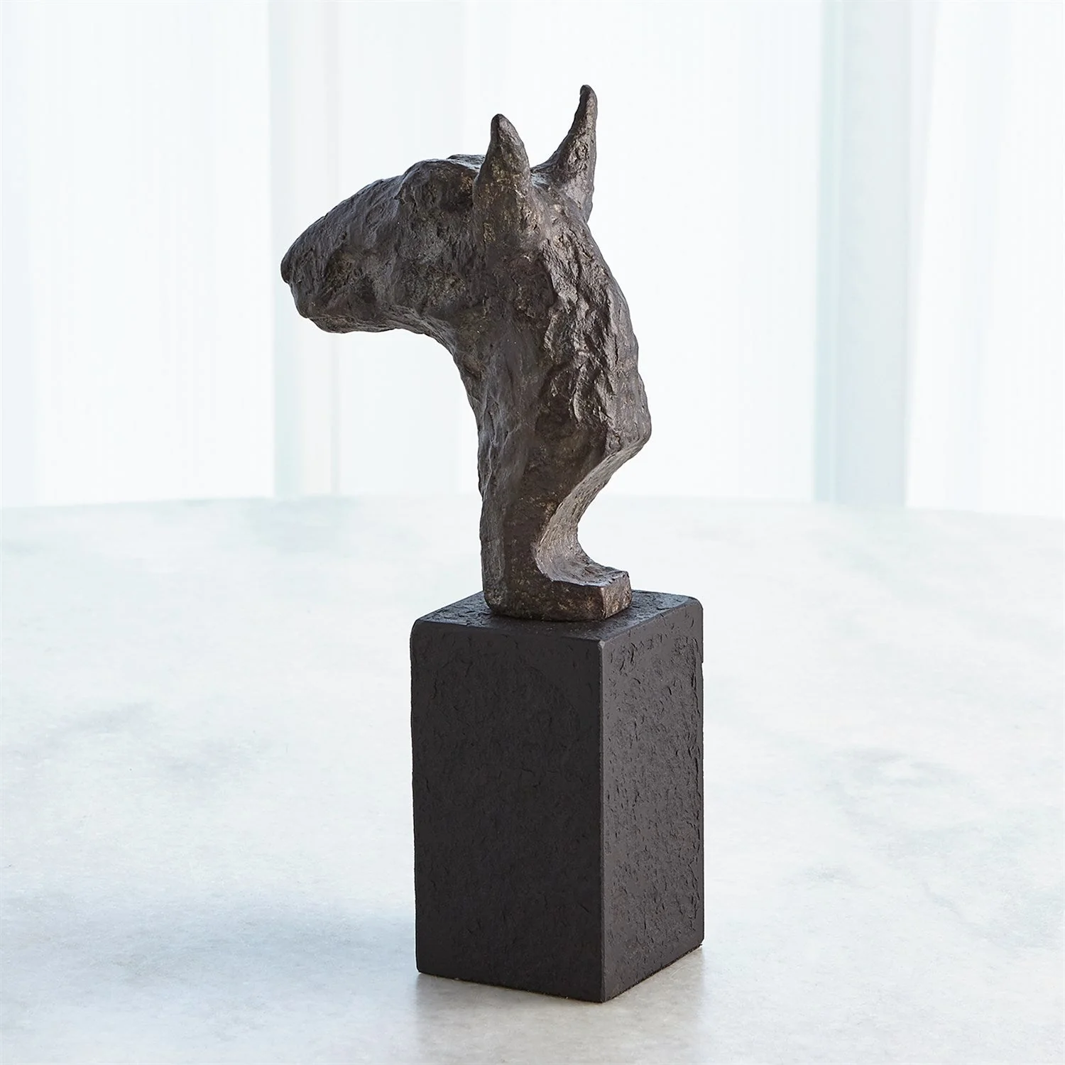 Global Views Bull Terrier Sculpture - Image 6