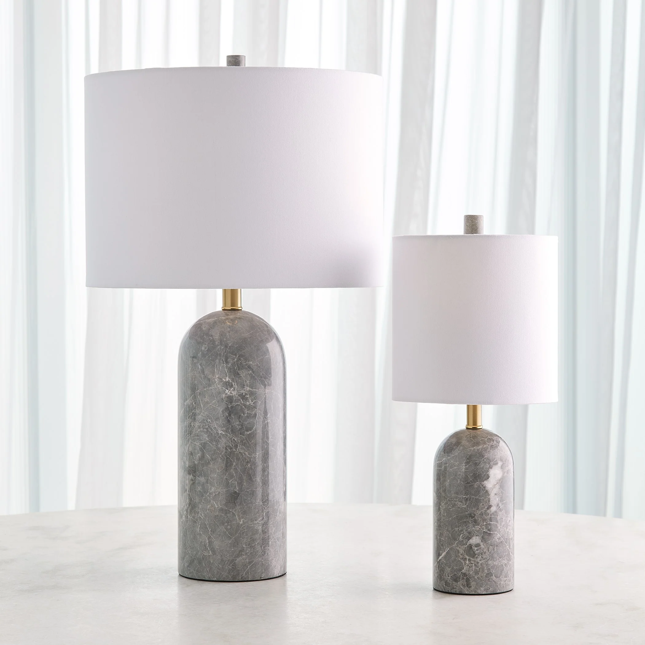 Global Views Callanish Marble Lamp - Image 5