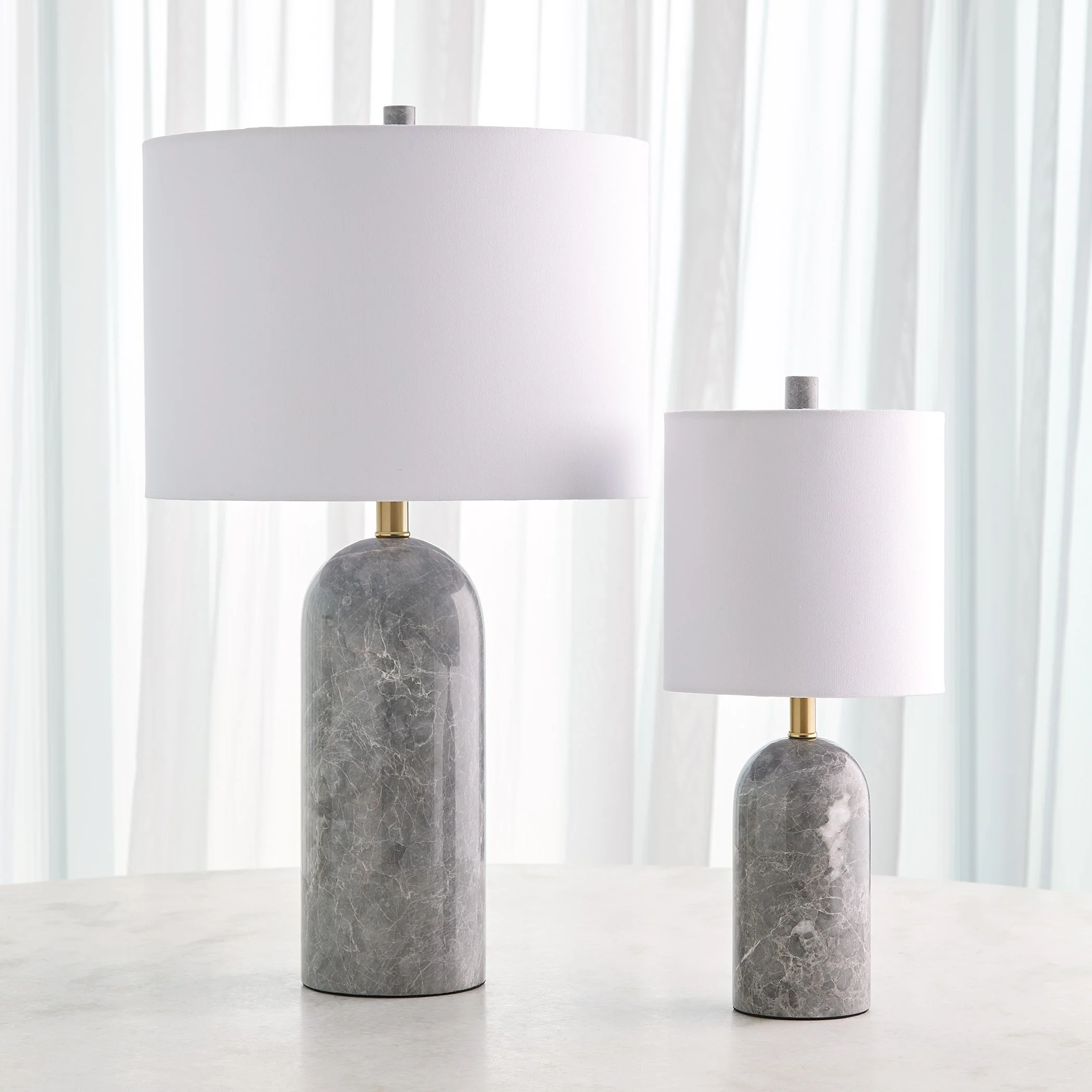 Global Views Callanish Marble Lamp - Image 6