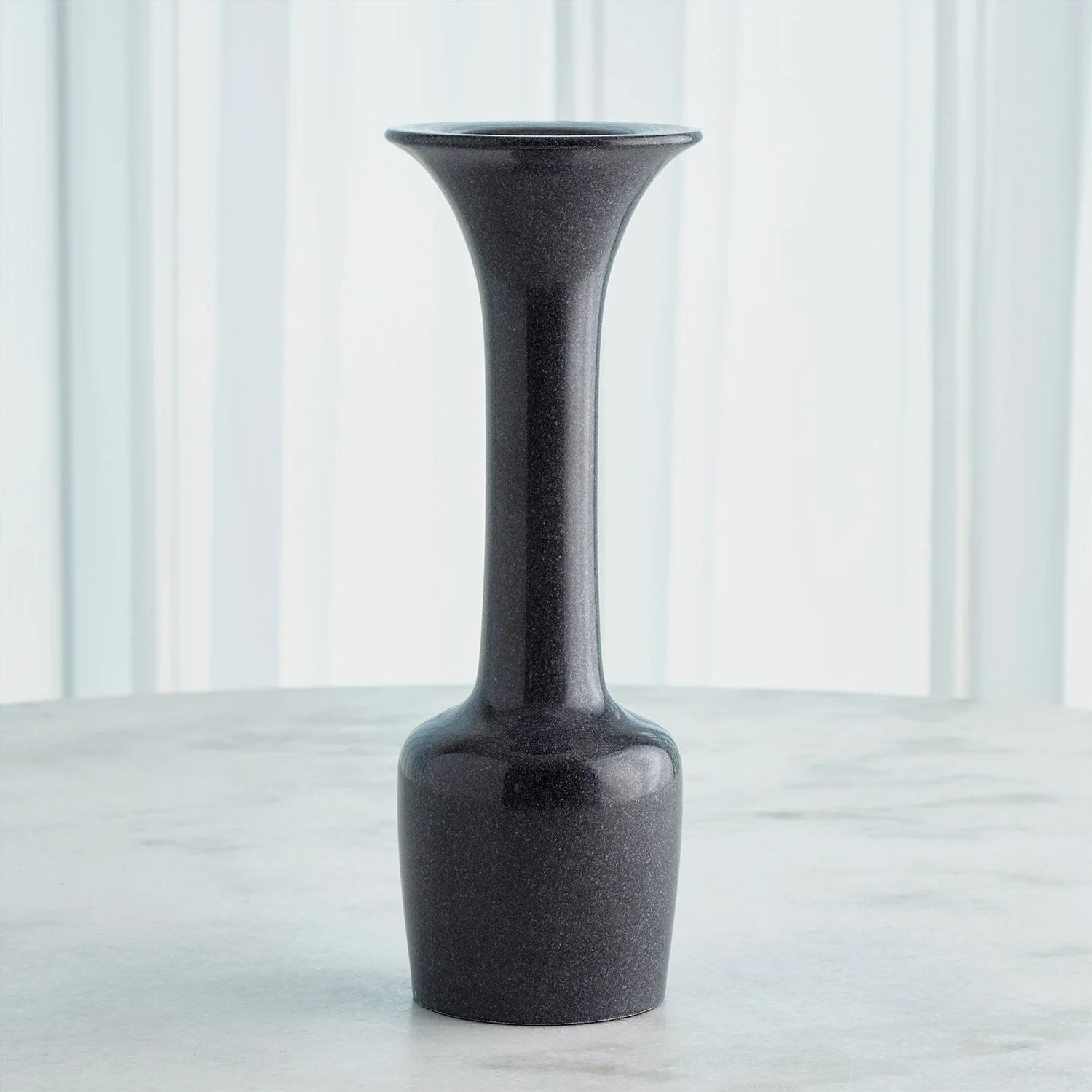 Global Views Calyx Candle Holder - Black - Image 4