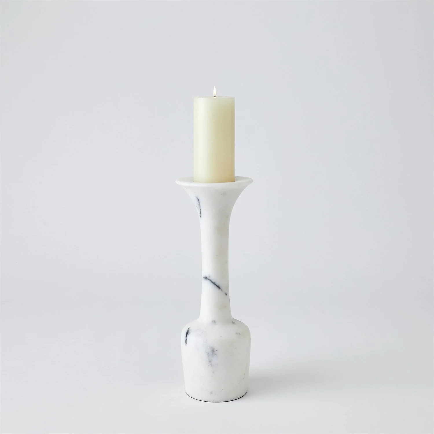 Global Views Calyx Candle Holder - White - Image 3