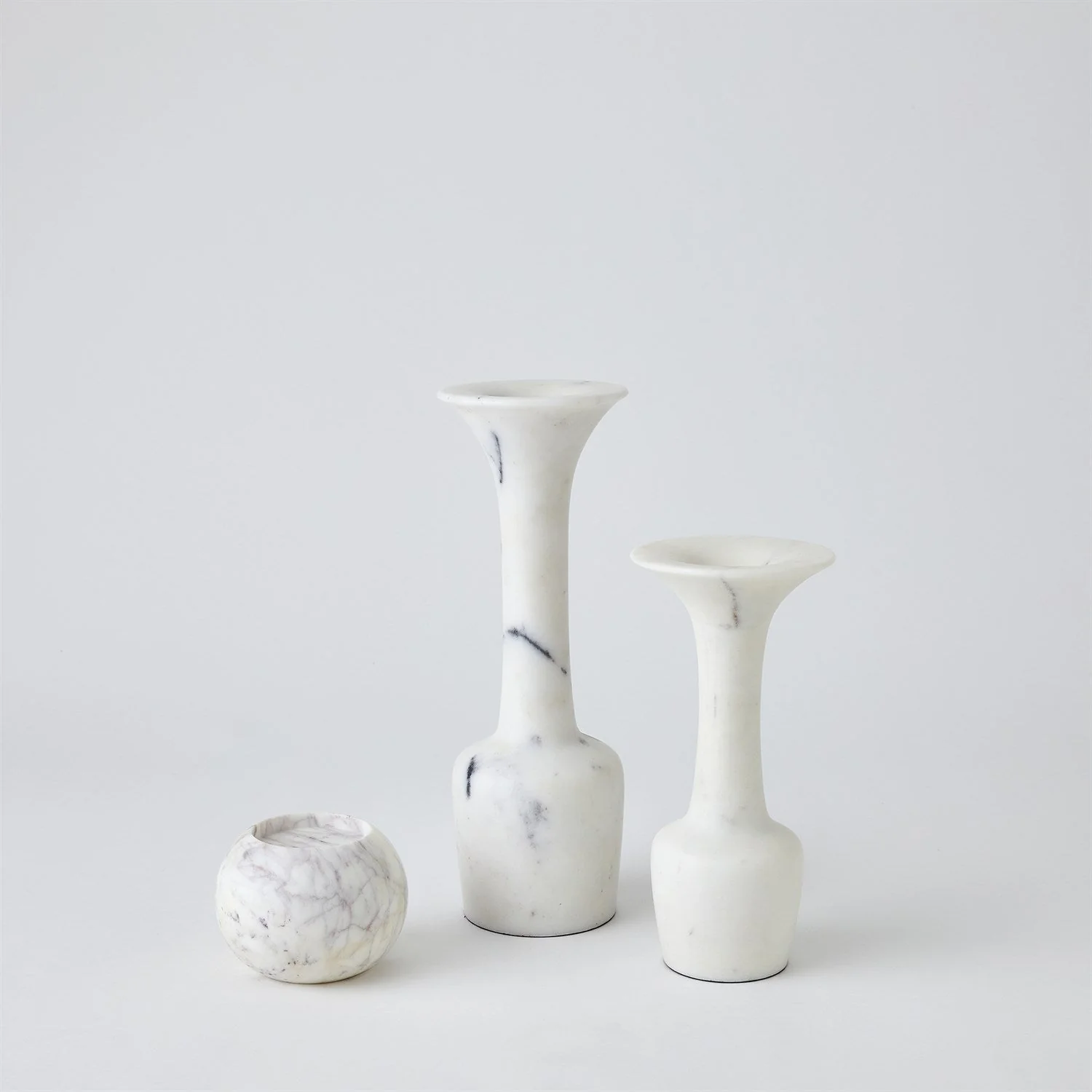 Global Views Calyx Candle Holder - White - Image 7