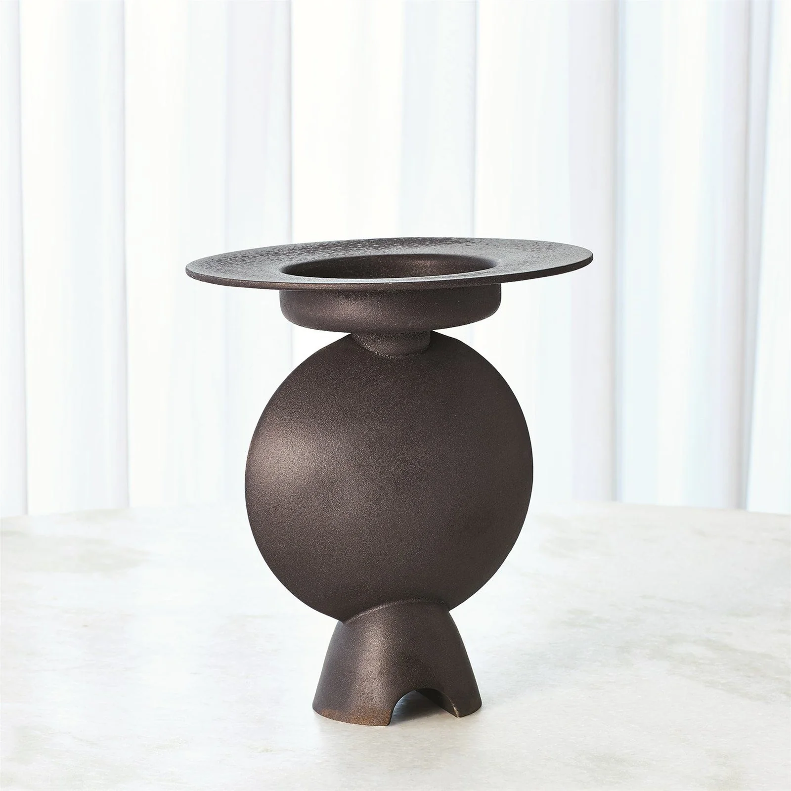Global Views Camille Geometric Vase - Image 4