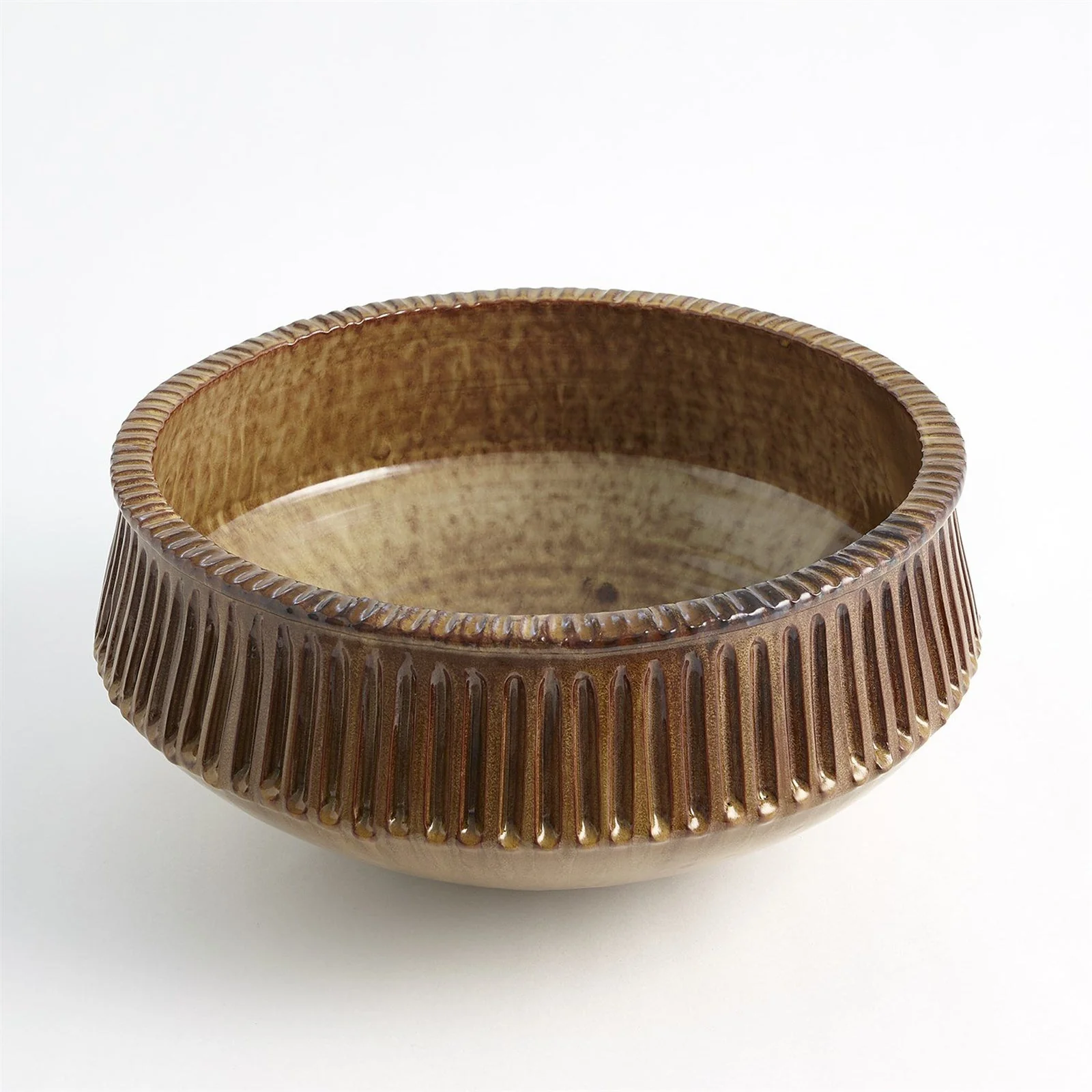 Global Views Carved Bowl - Image 2