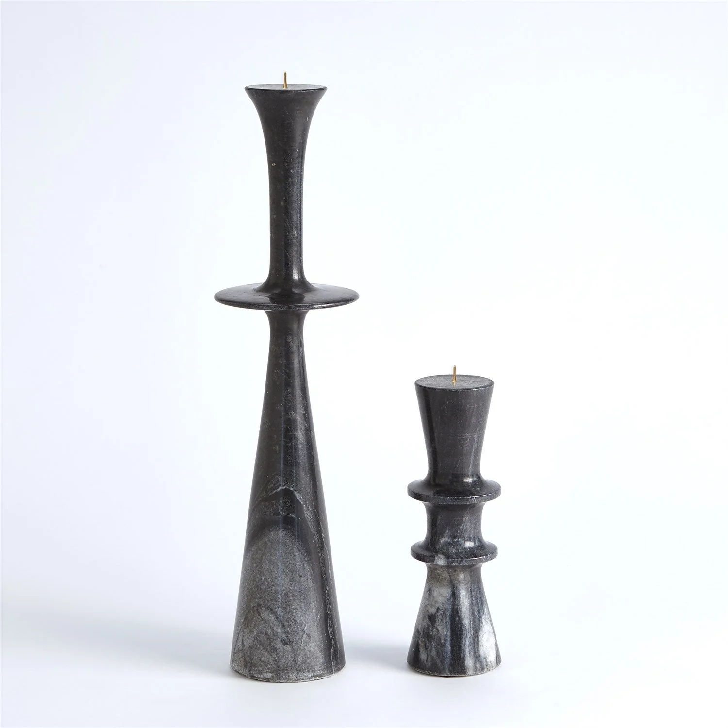 Global Views Center Flair Candle Stand - Black - Image 5