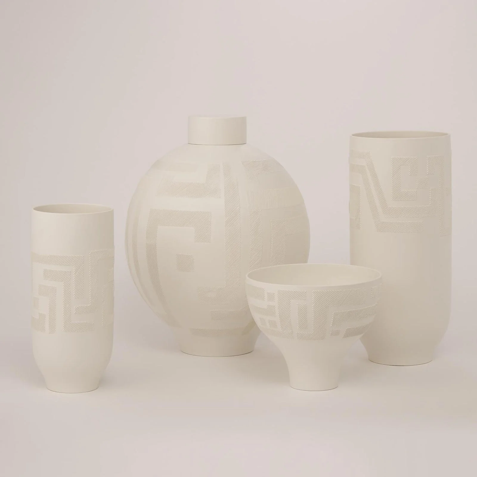 Global Views Chaco Lidded Jar - Image 2
