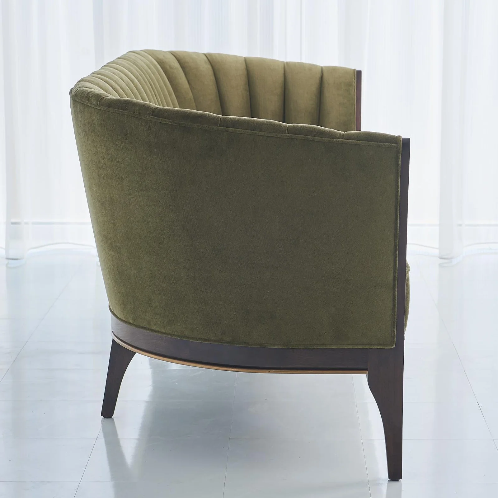 Global Views Channel Back Sofa - Image 3