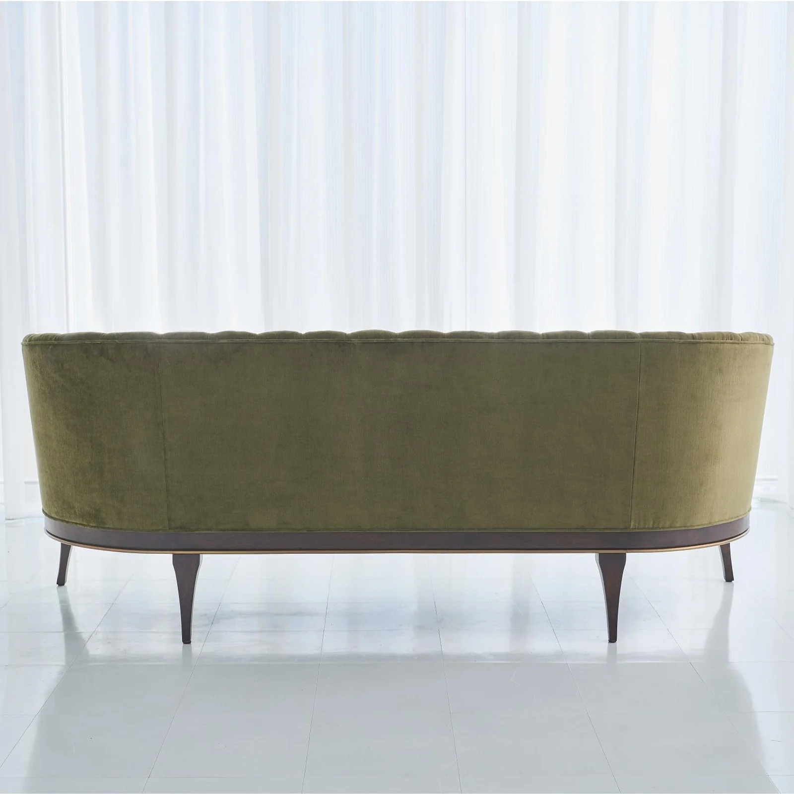 Global Views Channel Back Sofa - Image 4