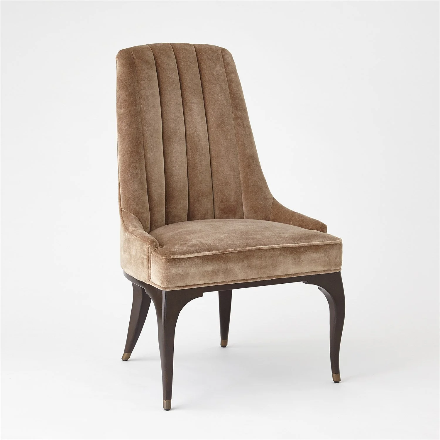 Global Views Channel Tufted Dining Chair - Image 11