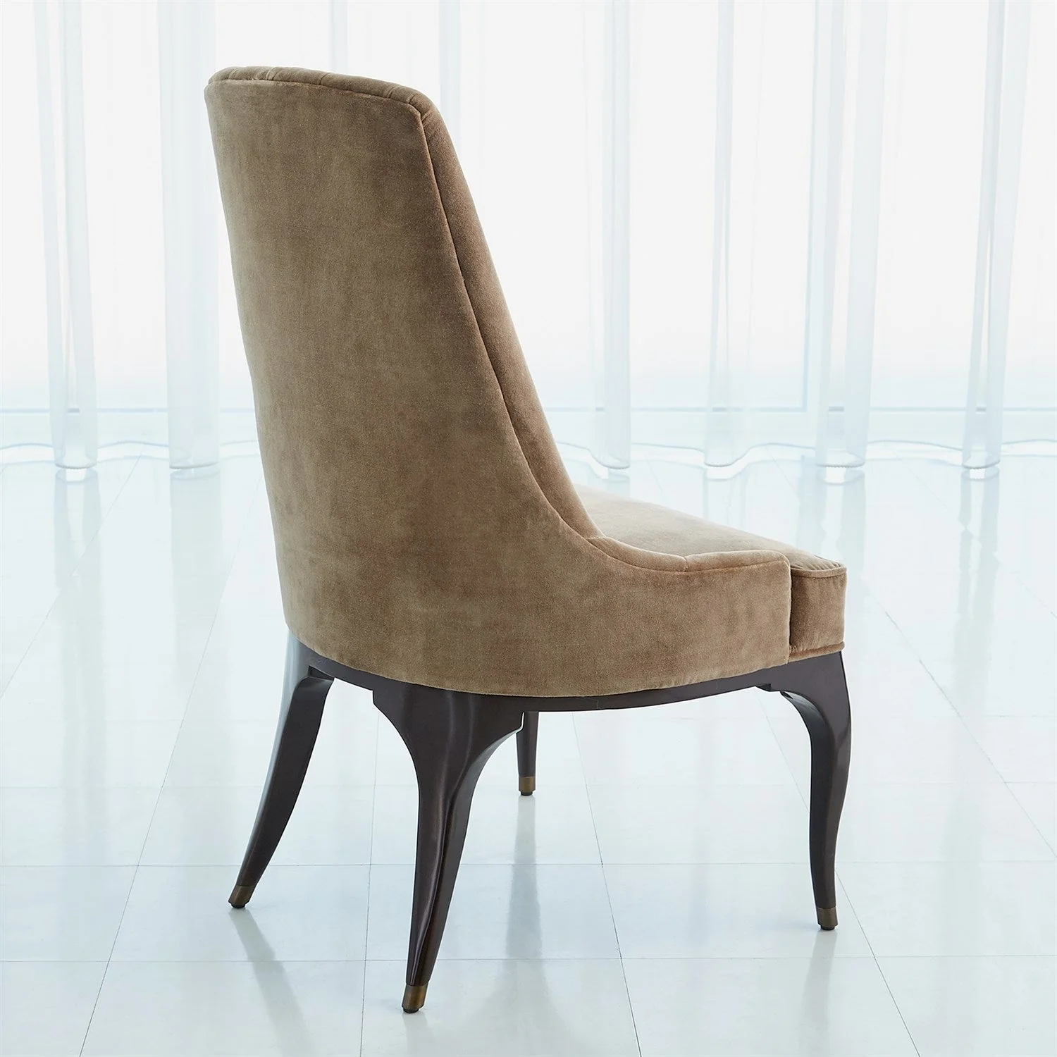 Global Views Channel Tufted Dining Chair - Image 15