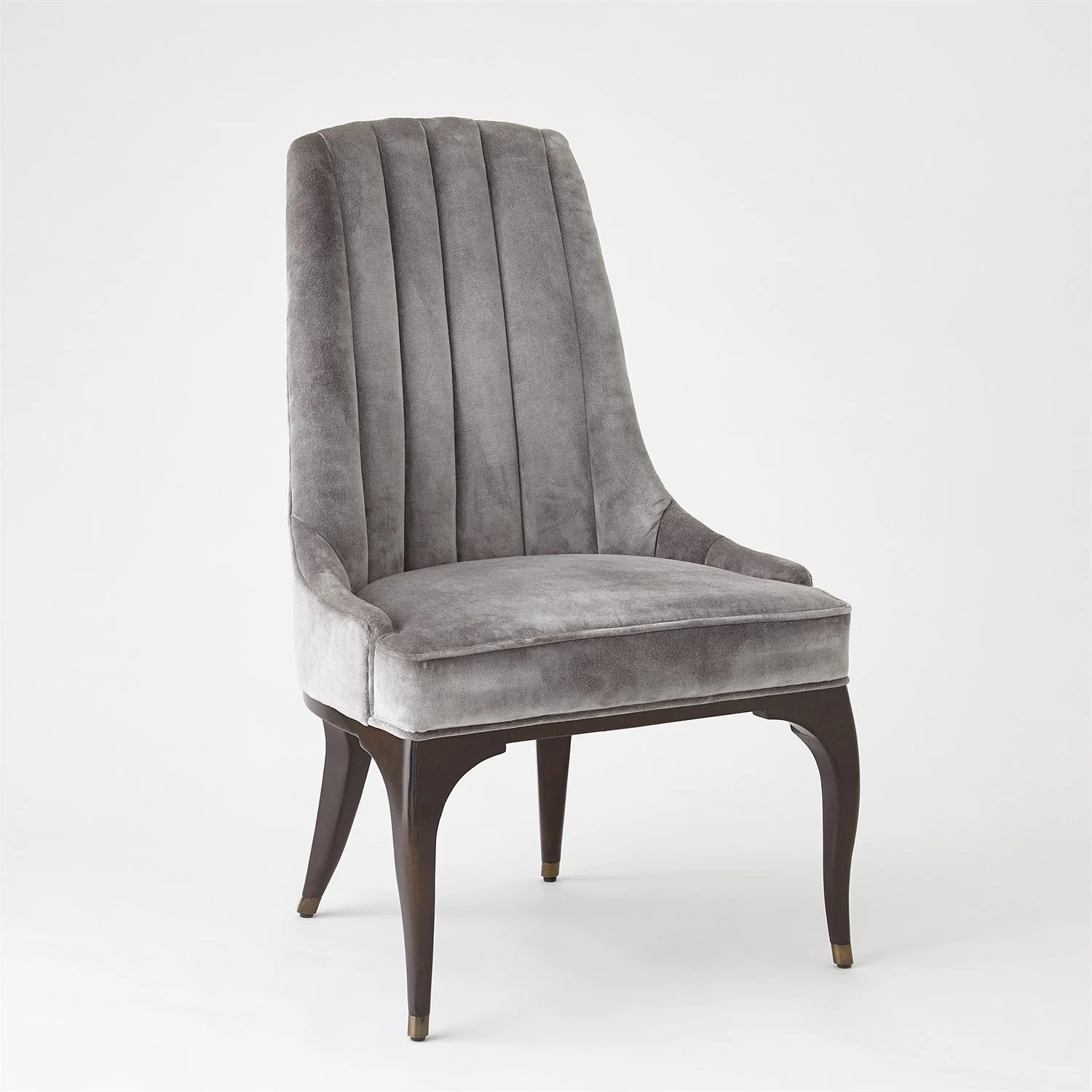 Global Views Channel Tufted Dining Chair - Image 3