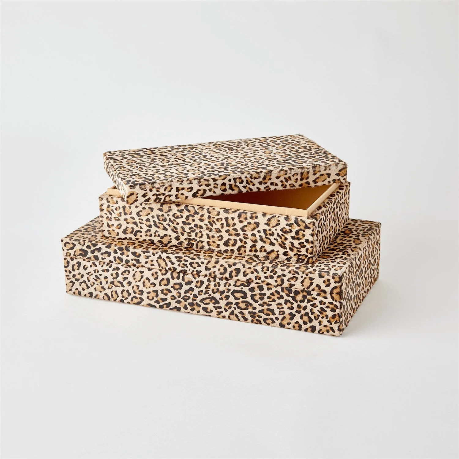 Global Views Cheetah Hair-on-Hide Box - Image 3