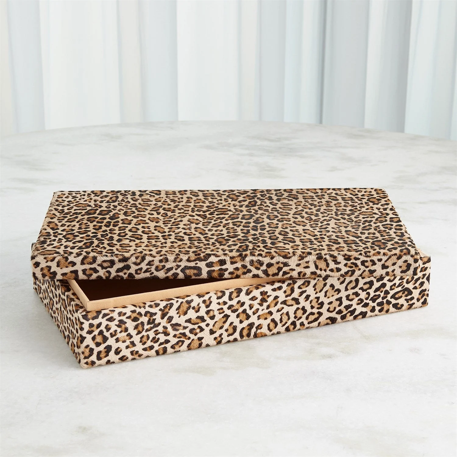 Global Views Cheetah Hair-on-Hide Box - Image 5