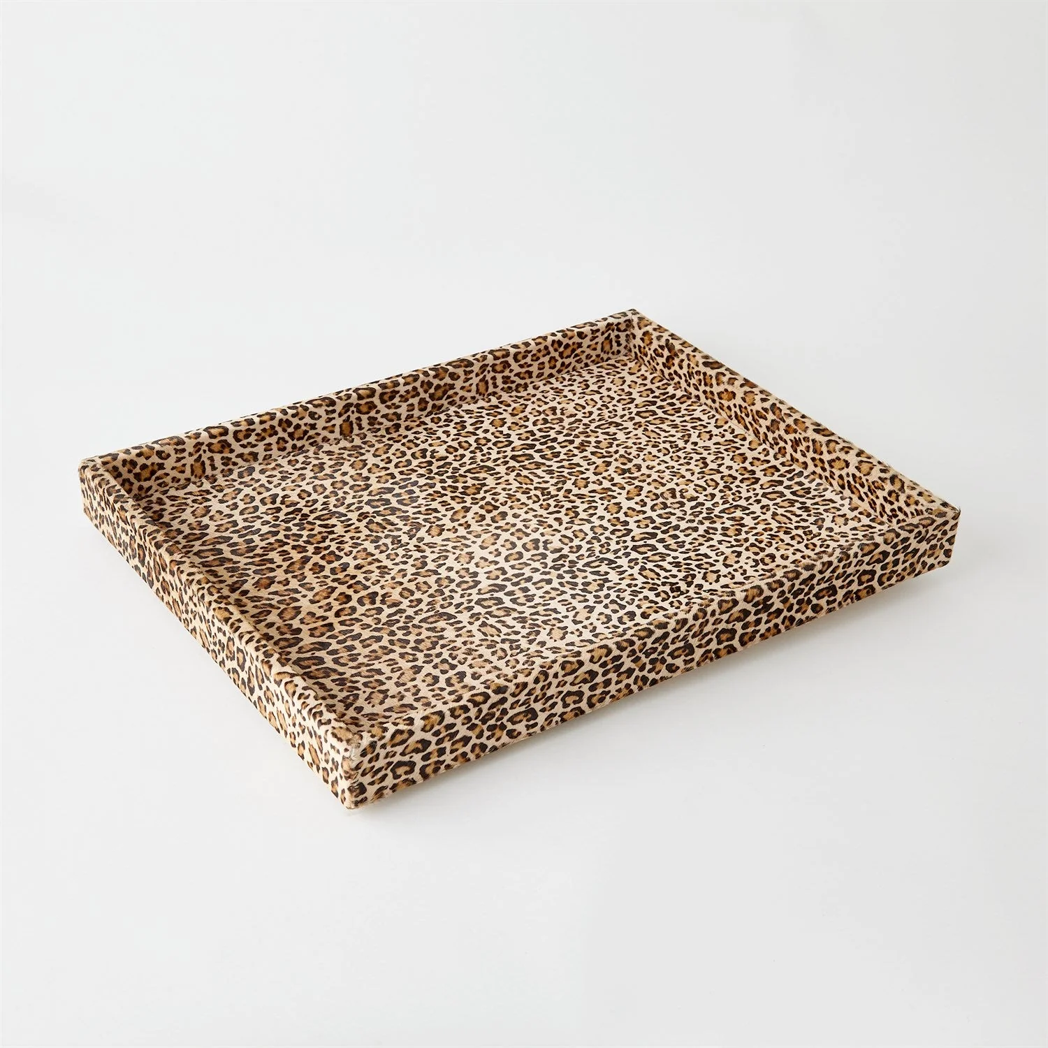 Global Views Cheetah Hair-on-Hide Tray - Image 2
