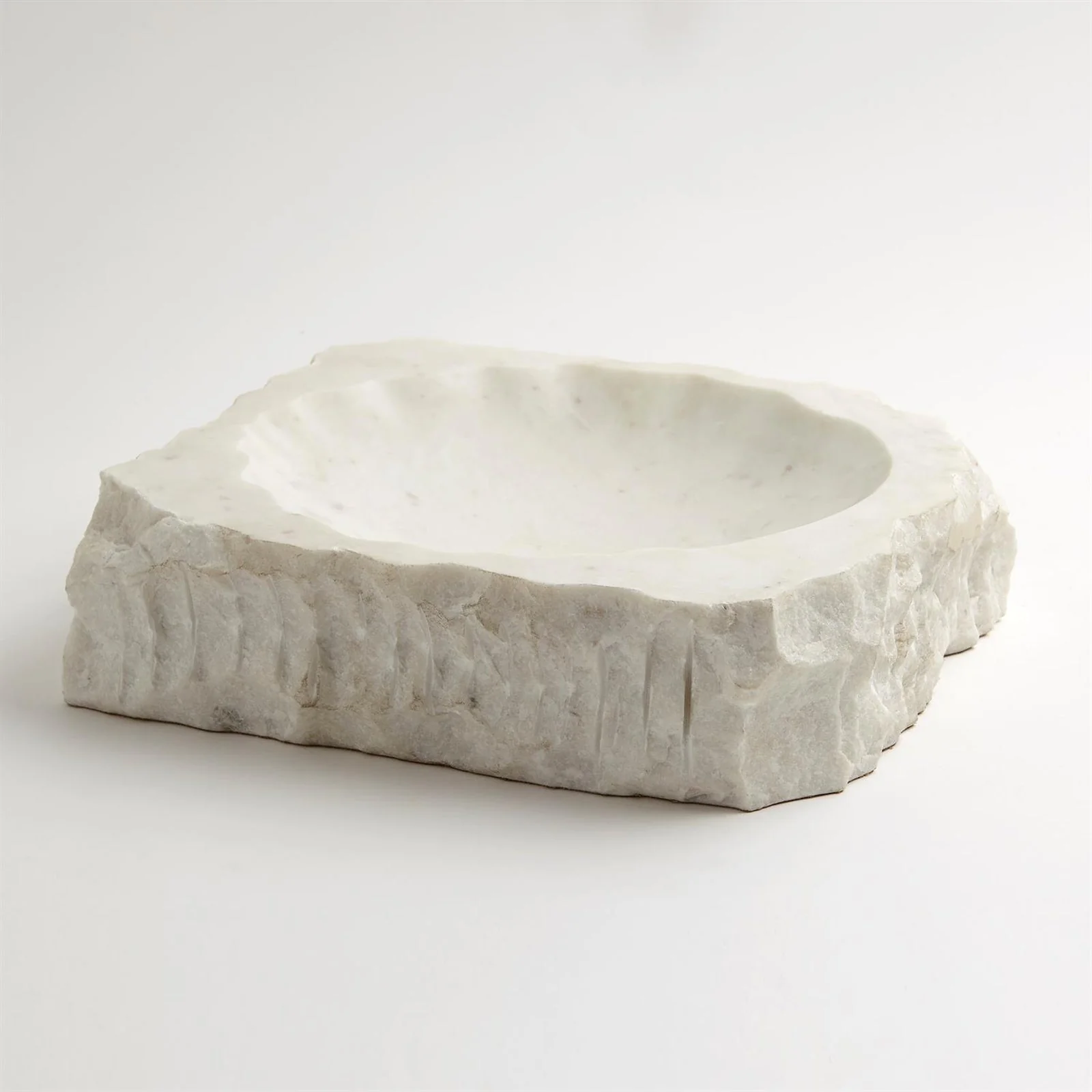 Global Views Chiseled Block Bowl - Image 3