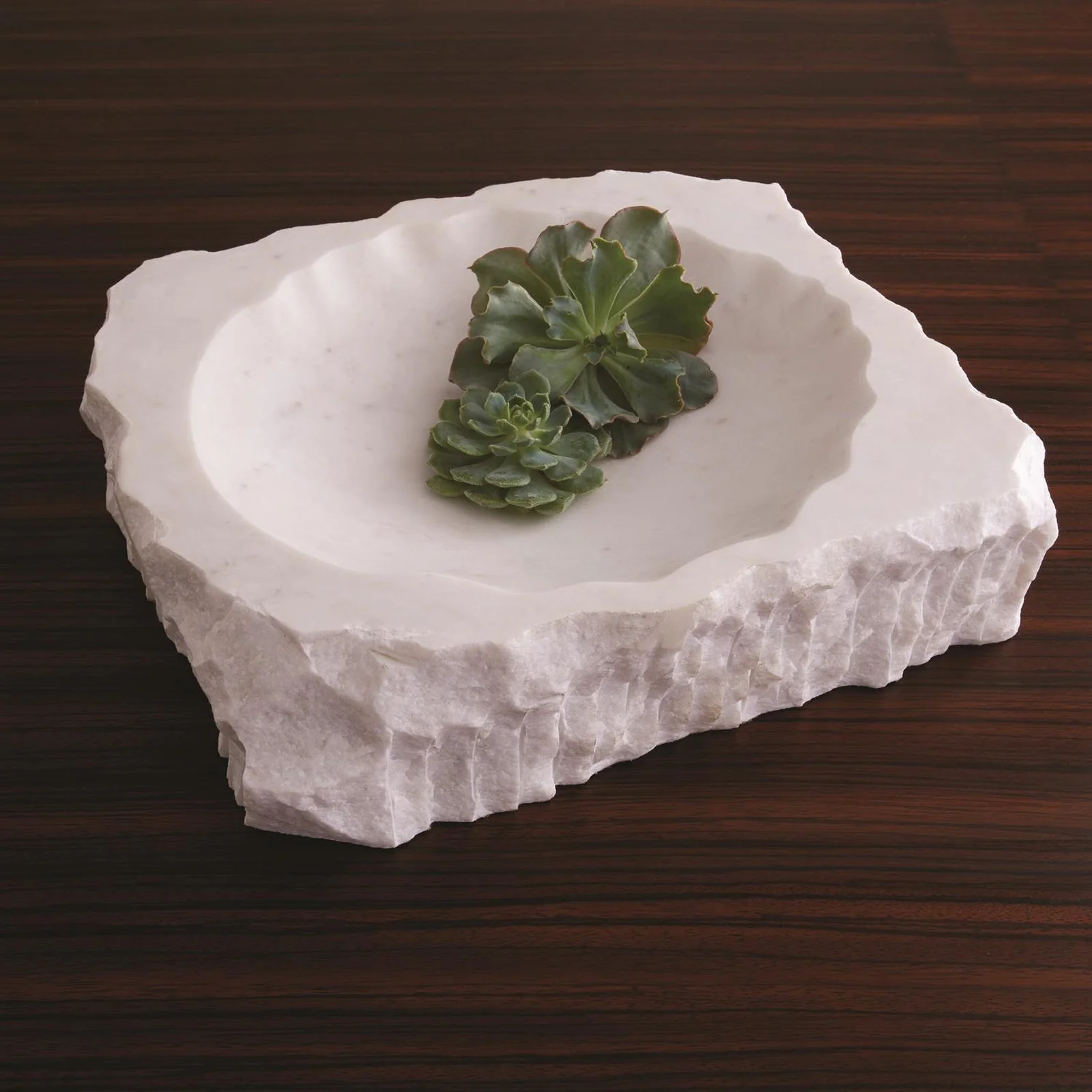 Global Views Chiseled Block Bowl - Image 4