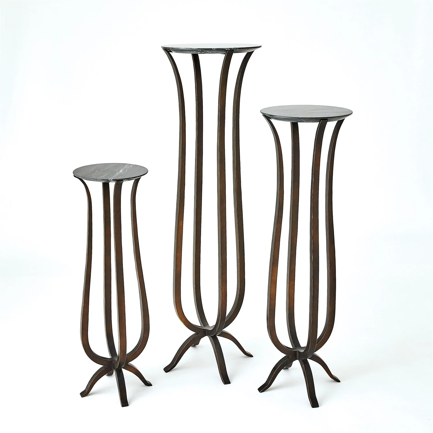 Global Views Chorda Pedestal - Bronze - Image 2