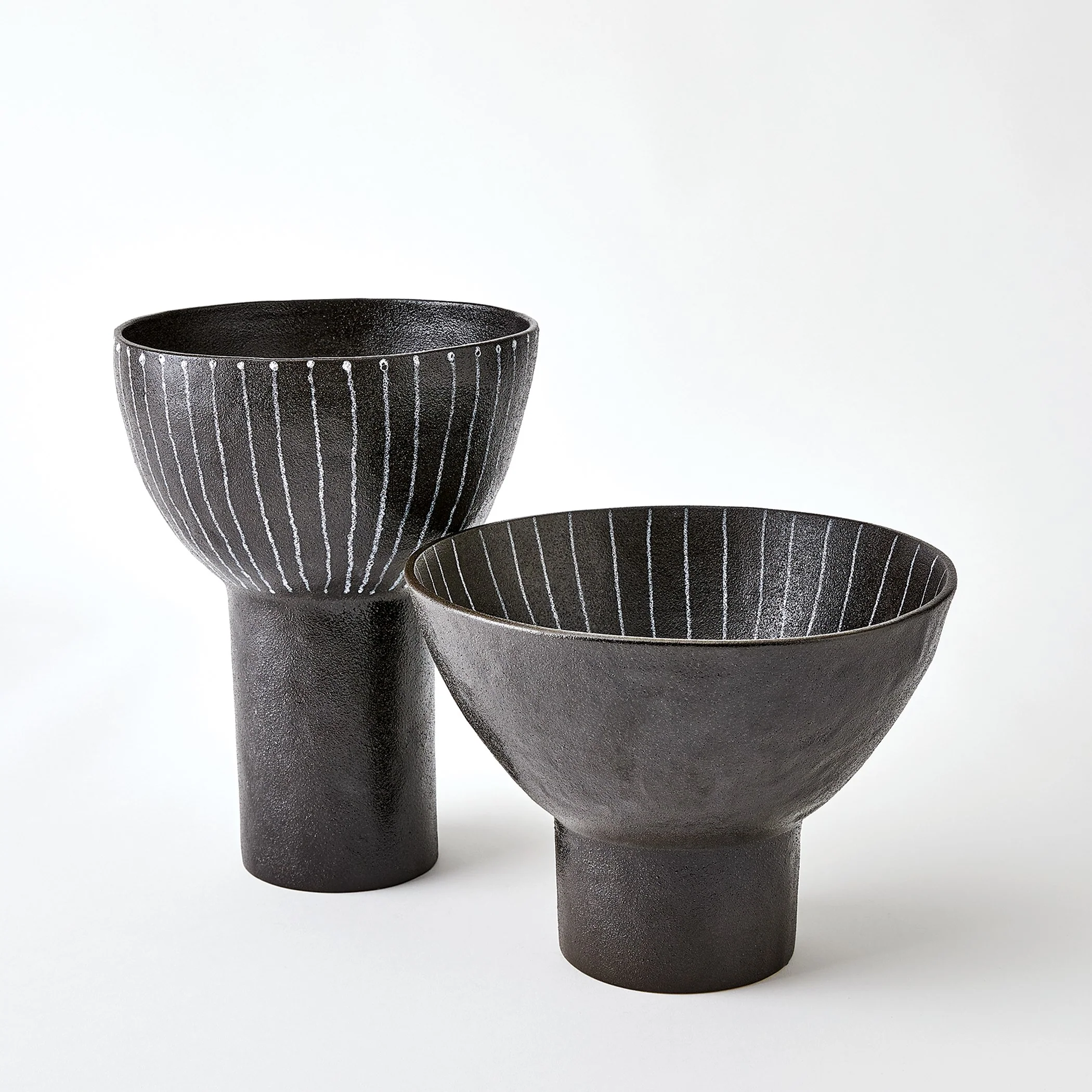 Global Views Cinder Footed Bowl - Image 14
