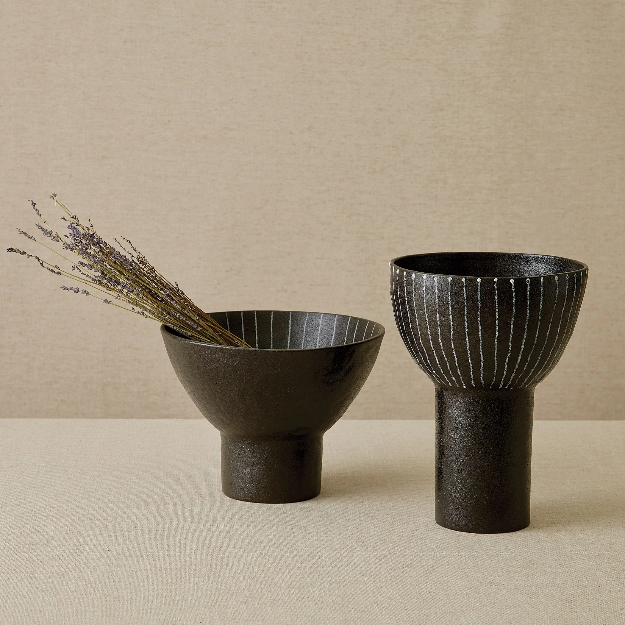 Global Views Cinder Footed Bowl - Image 17