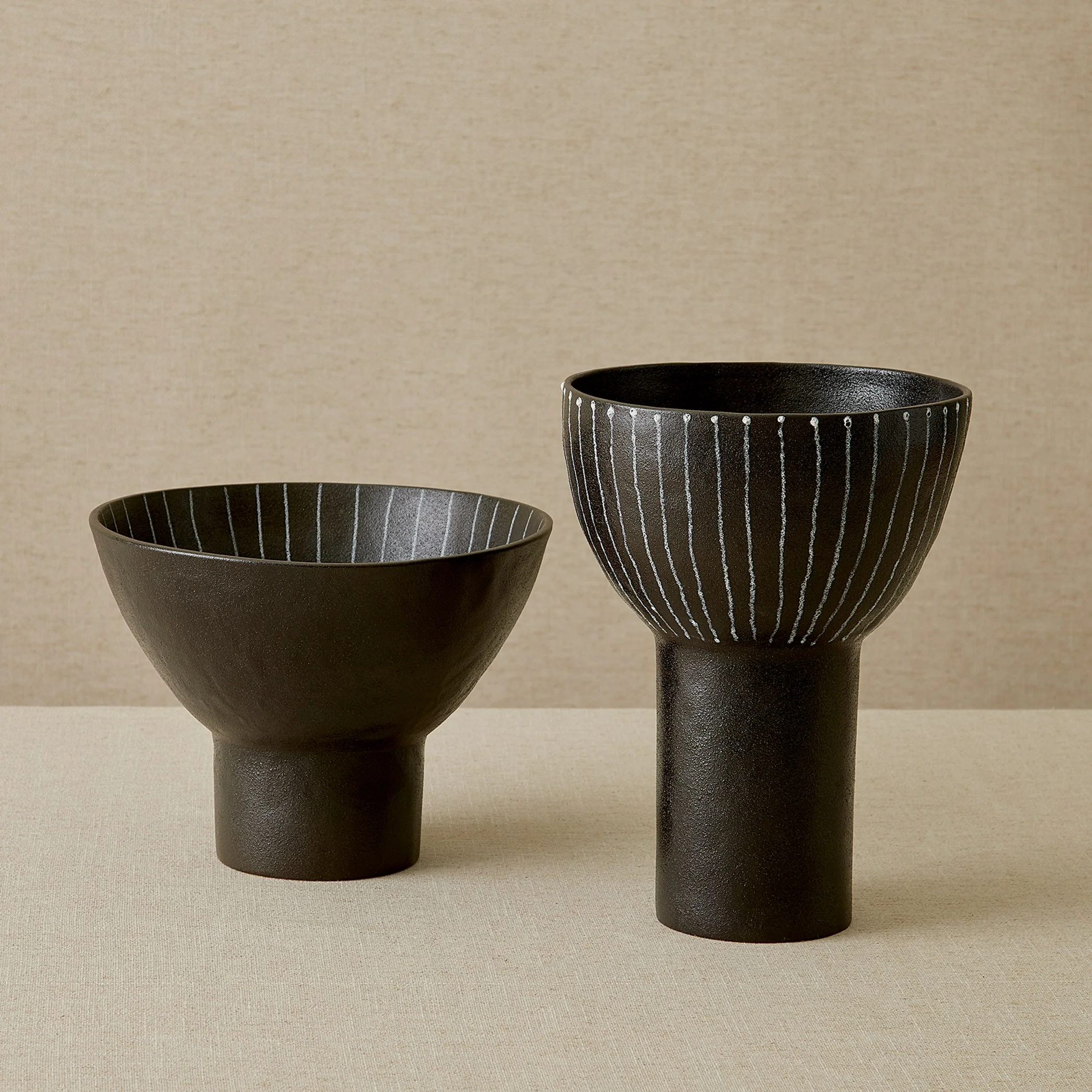 Global Views Cinder Footed Bowl - Image 18