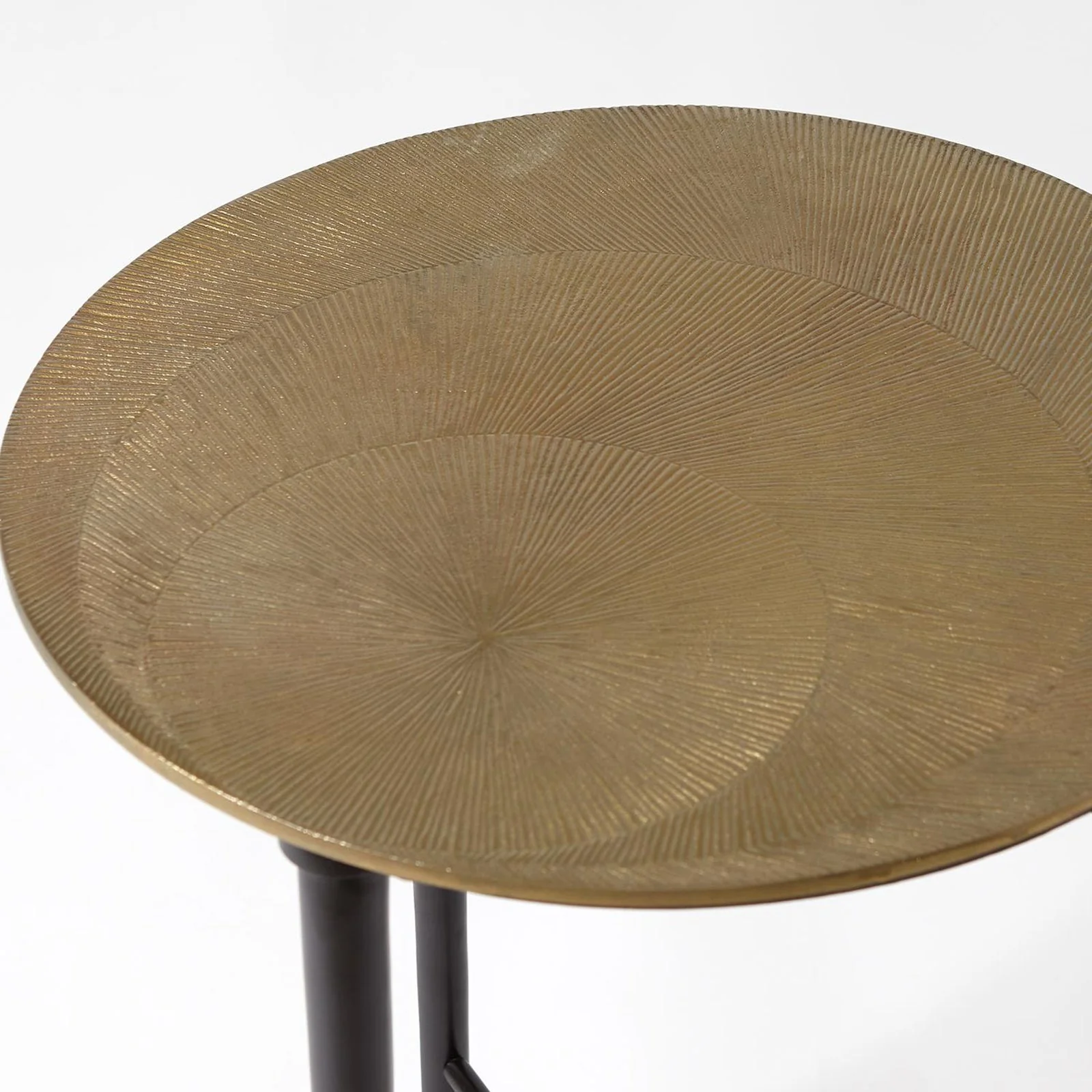Global Views Circle Etched Accent Table - Image 10