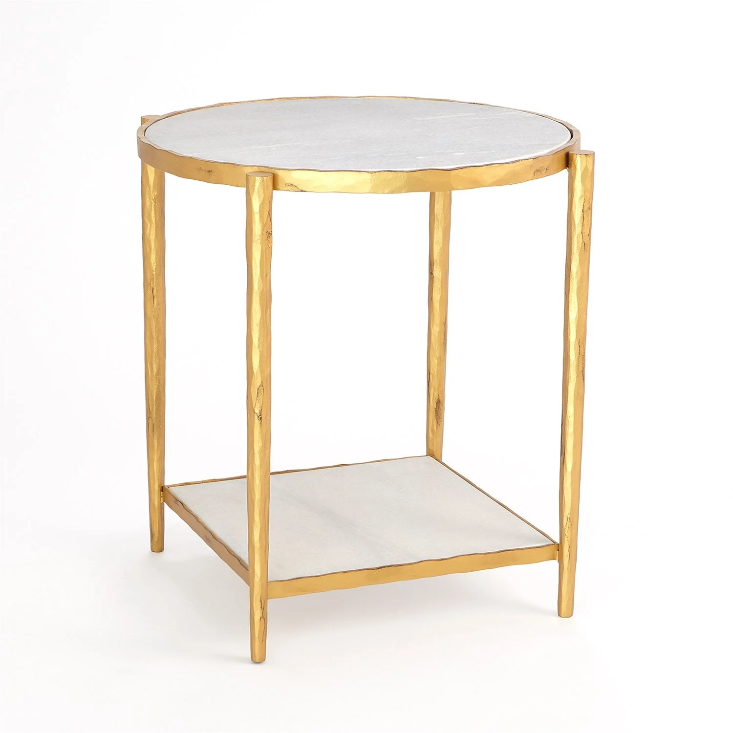 Global Views Circle/Square Side Table - Image 3