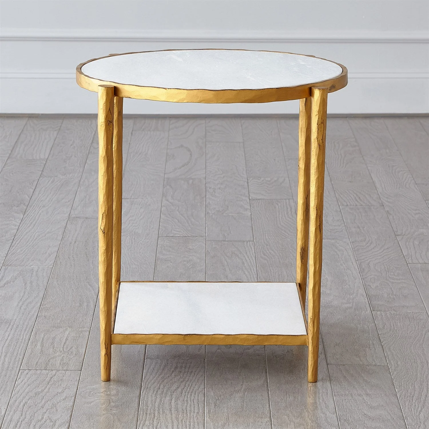 Global Views Circle/Square Side Table - Image 4