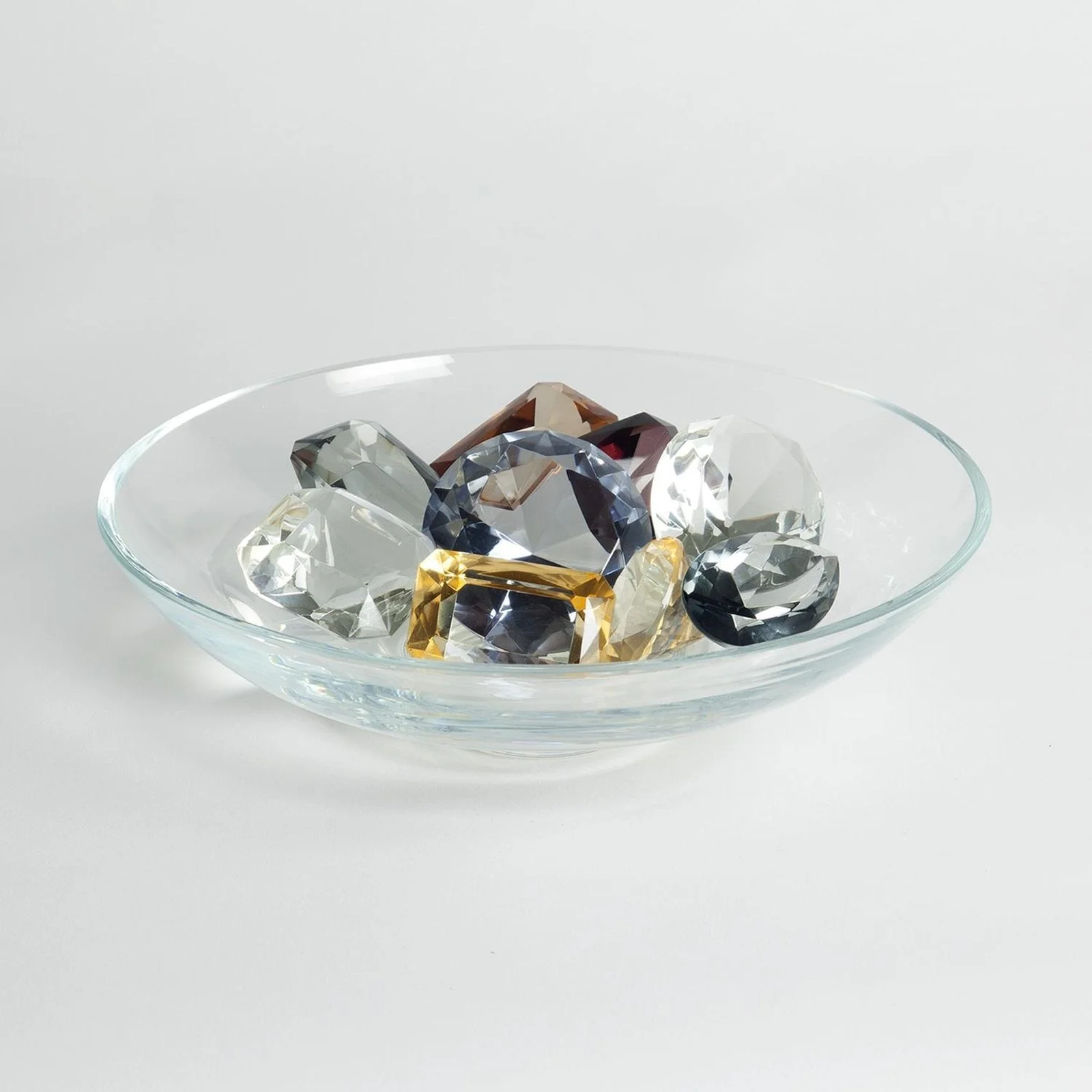 Global Views Clear Bowl with of Each Color - Image 2