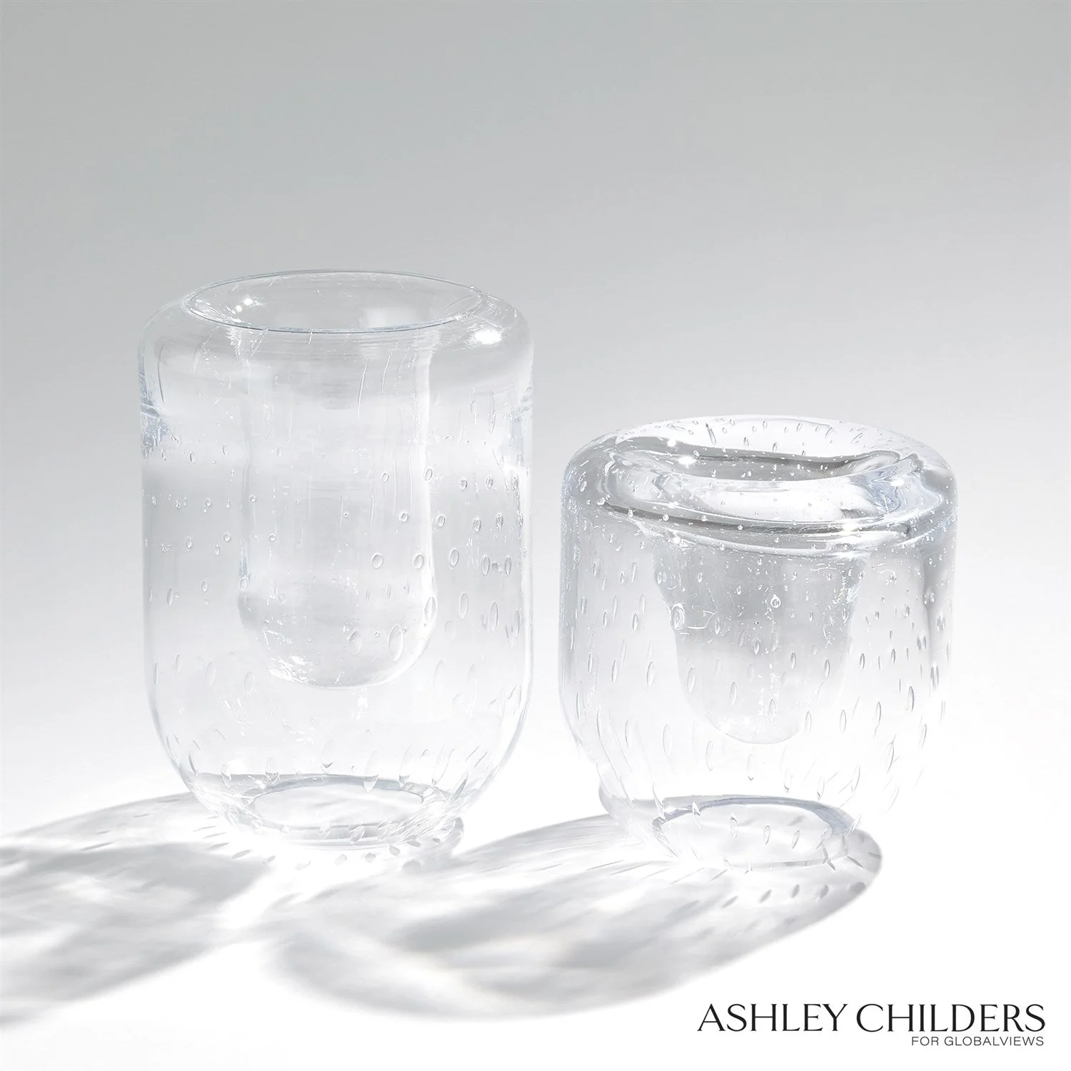 Global Views Clear Seeded Double Take Collection Clearance - Image 10