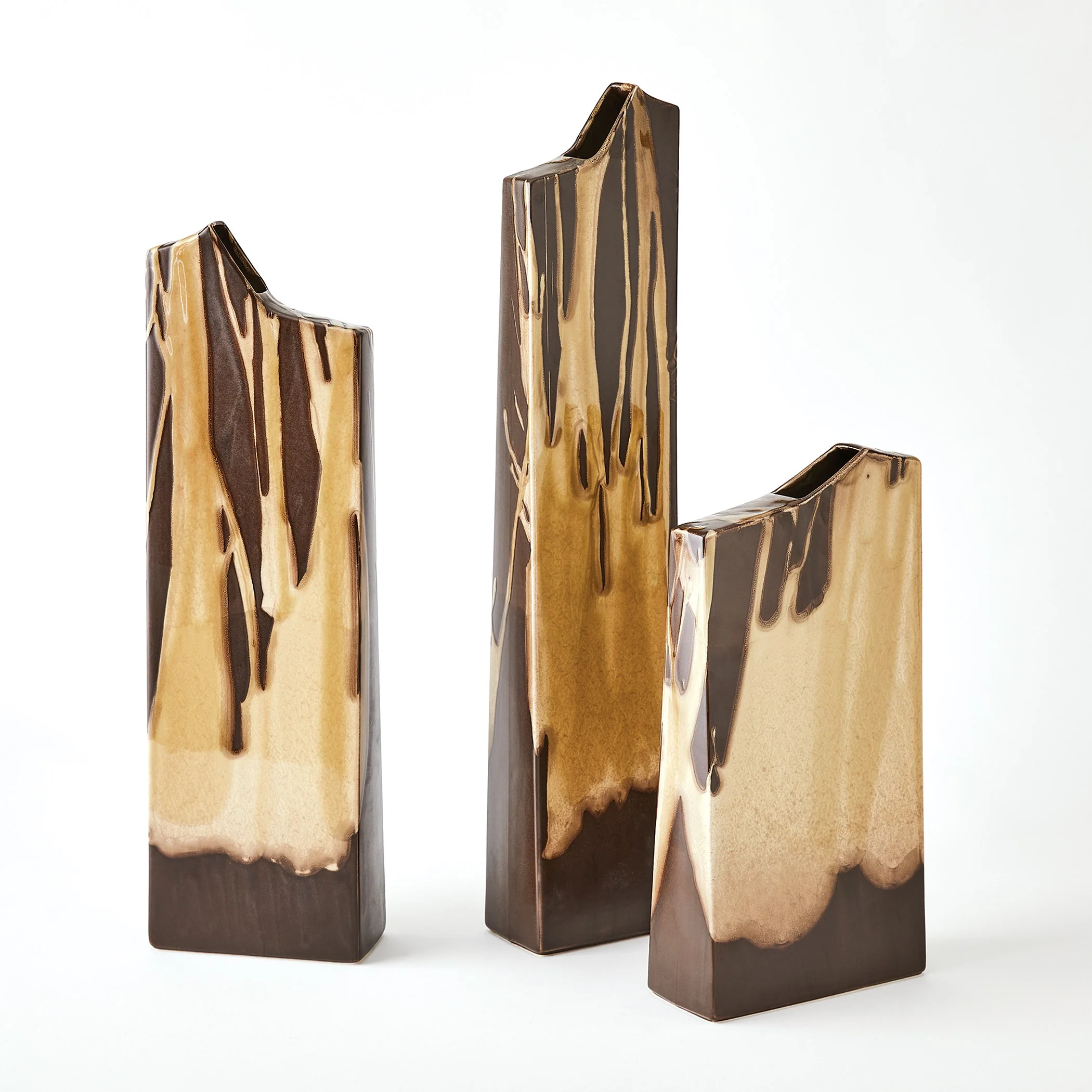 Global Views Column Splash Vase Umber - Image 2