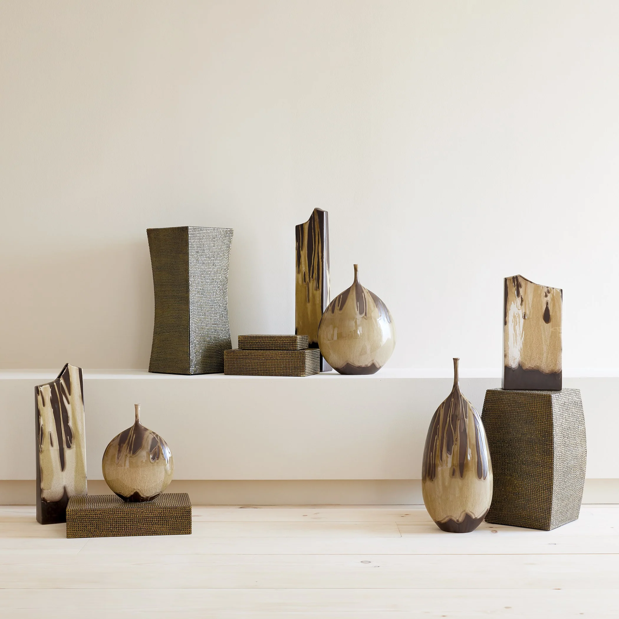 Global Views Column Splash Vase Umber - Image 6