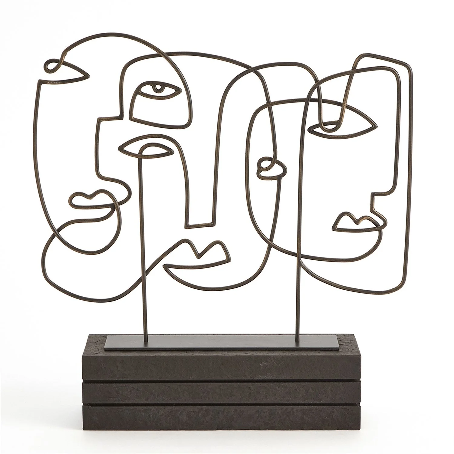 Global Views Congregation SculptureBronze - Image 4