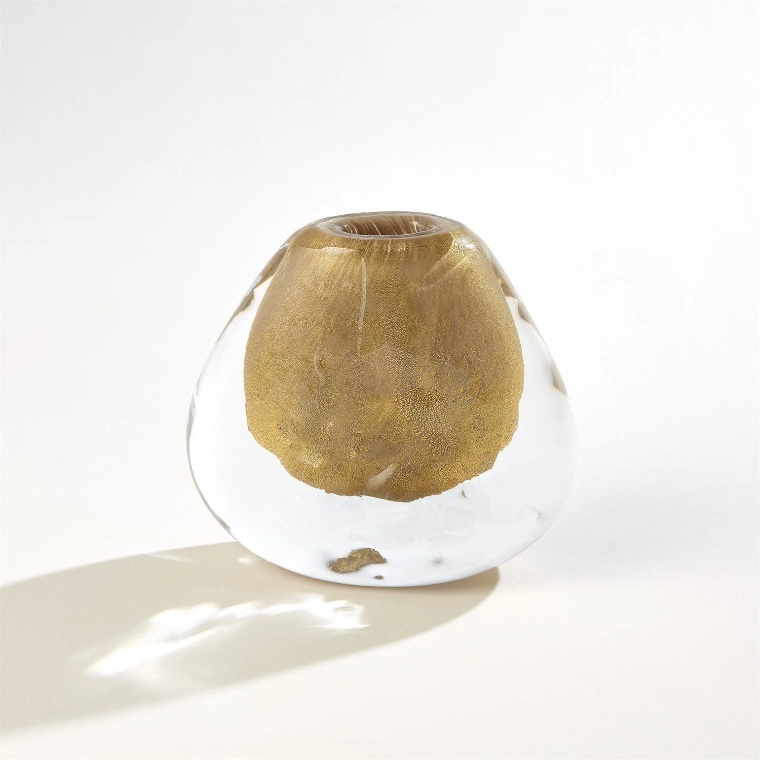 Global Views Conical Vase - Gold - Image 3