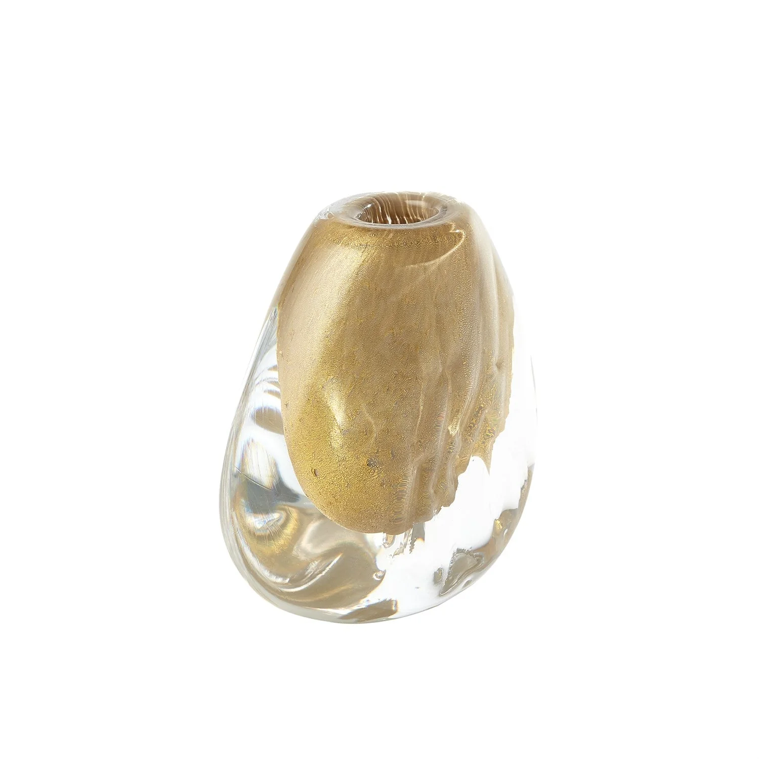 Global Views Conical Vase - Gold - Image 4