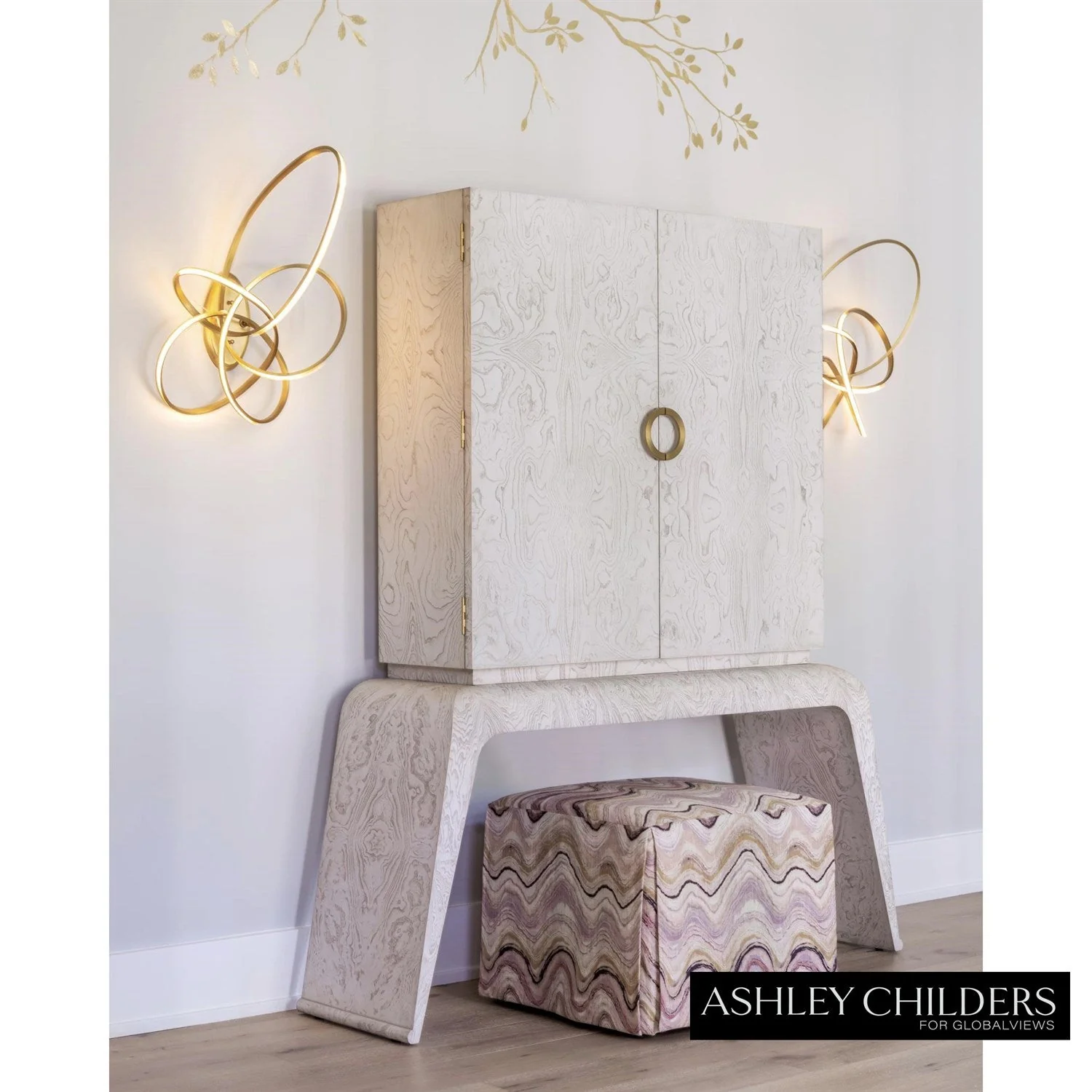 Global Views Convolution Sconce by Ashley Childers Clearance - Image 4