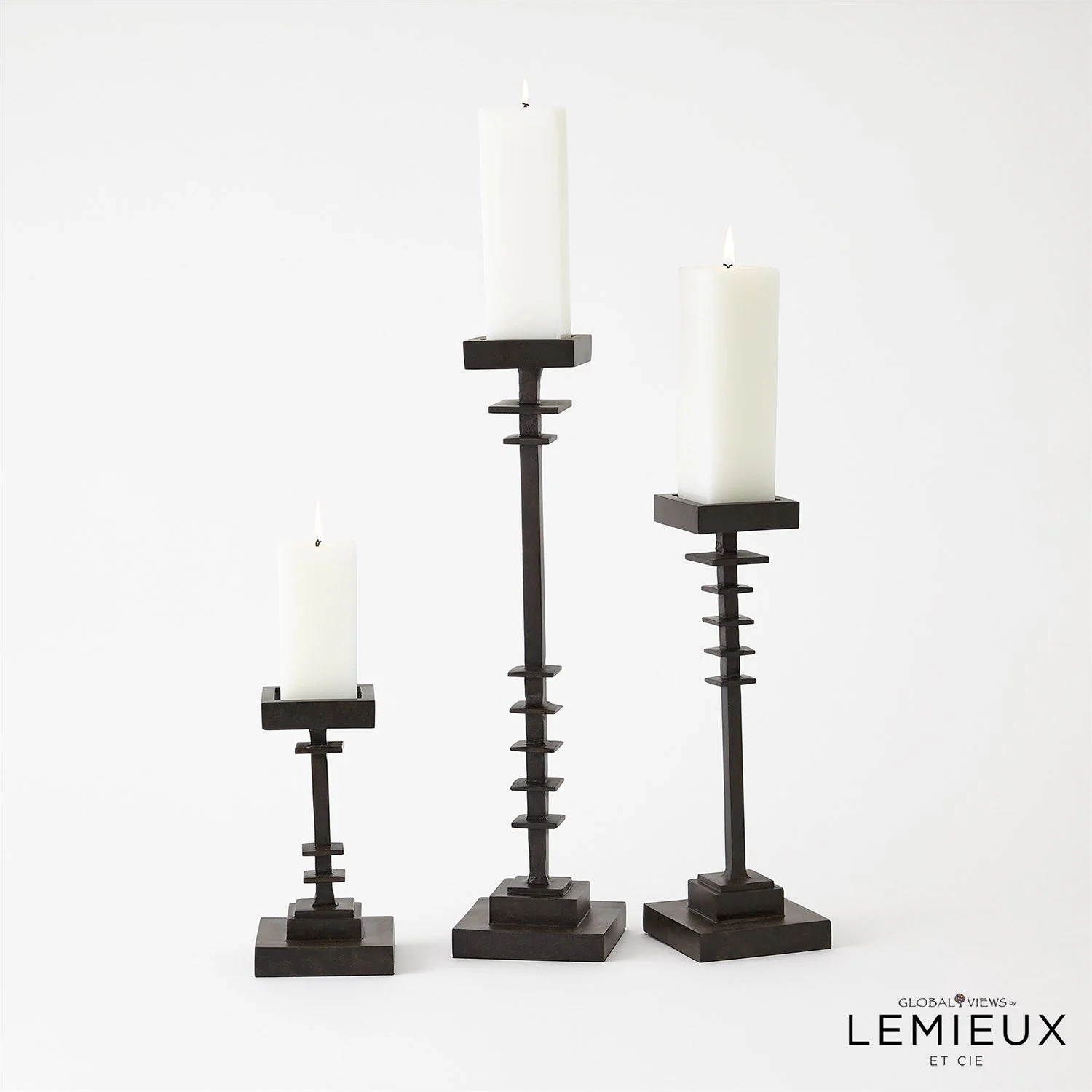 Global Views Corentin Candle Holder - Image 3
