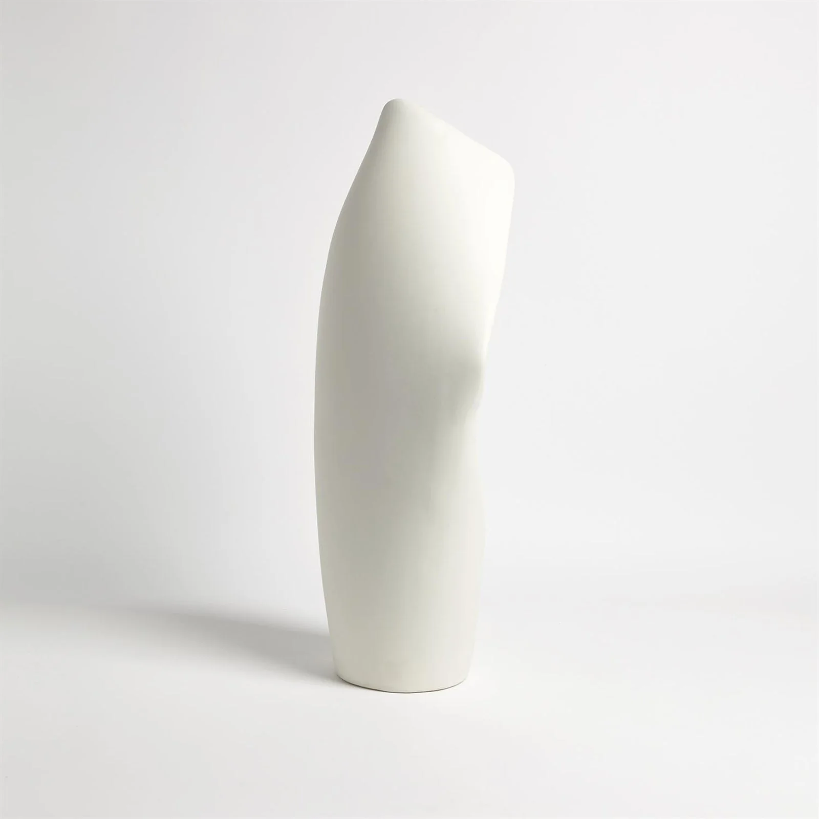 Global Views Cowl Lamp White Small - Image 6