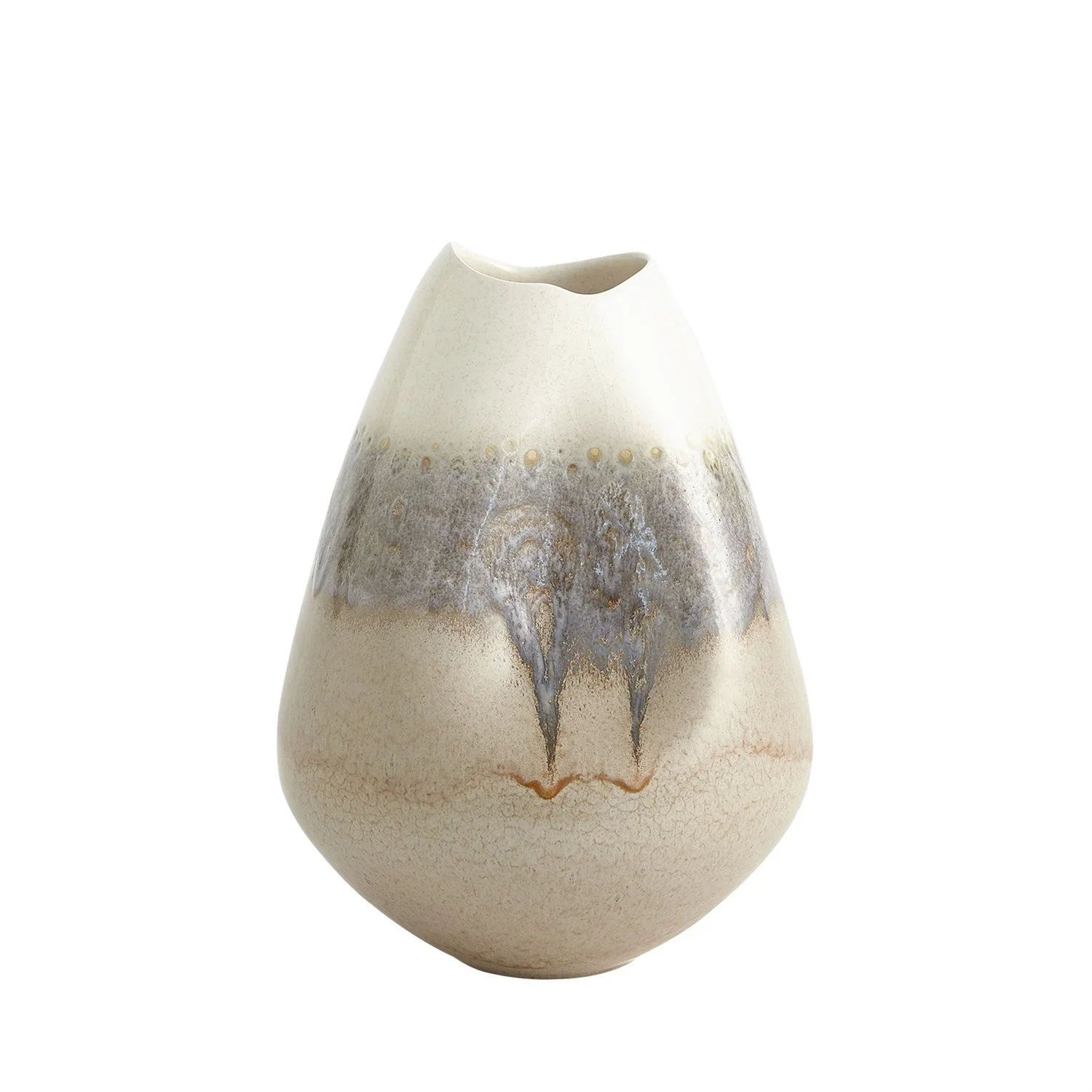 Global Views Cream Rises Dented Collection - Image 10