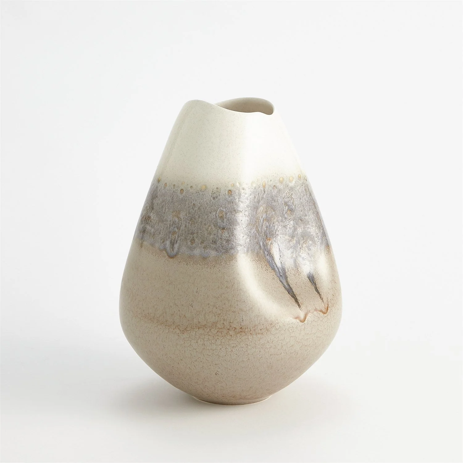 Global Views Cream Rises Dented Collection - Image 12
