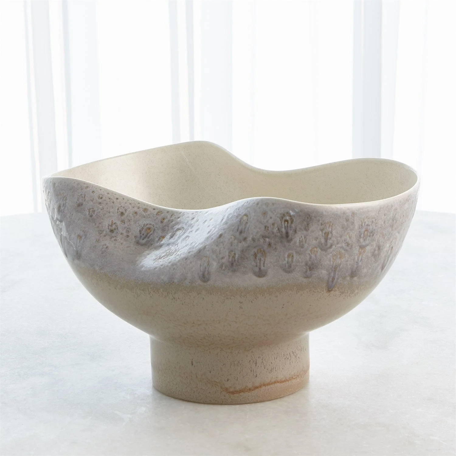 Global Views Cream Rises Dented Collection - Image 5