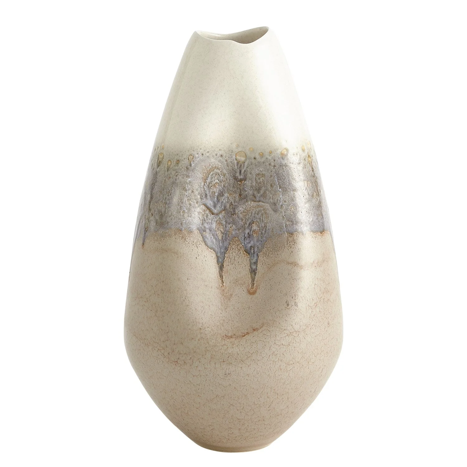 Global Views Cream Rises Dented Collection - Image 7