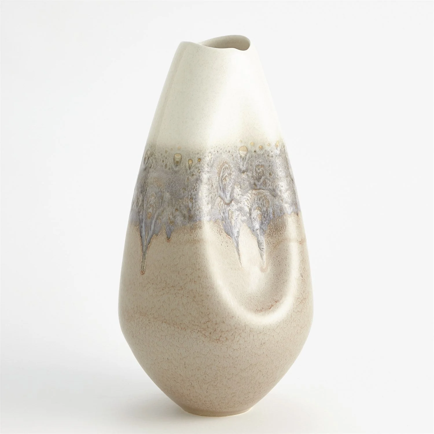 Global Views Cream Rises Dented Collection - Image 9