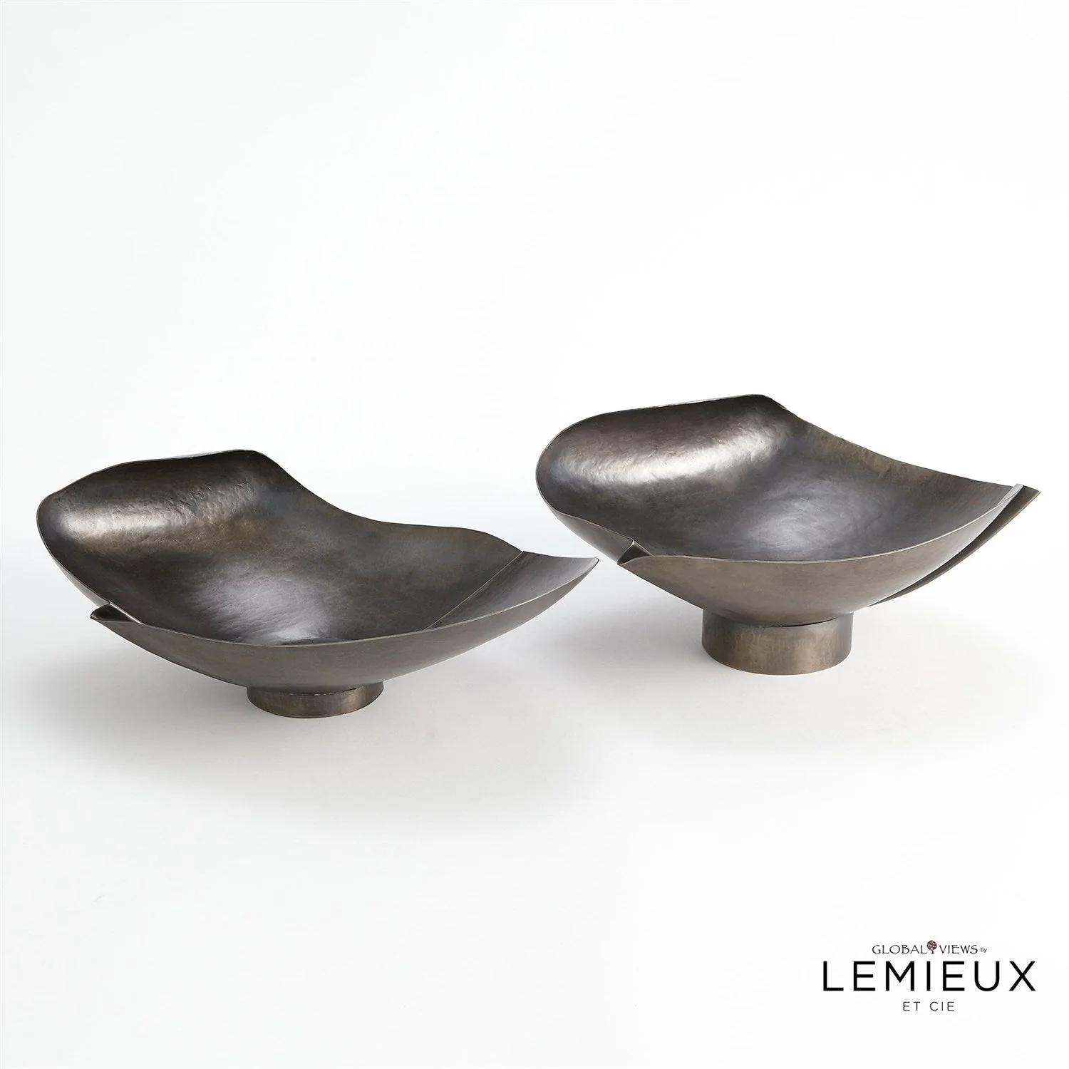 Global Views Creased Rolled Bowl - Image 2