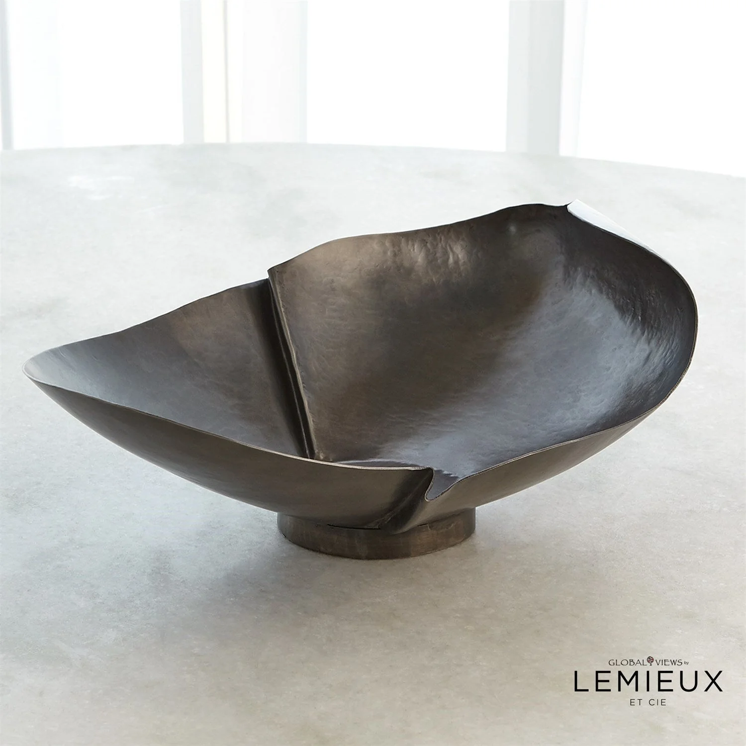 Global Views Creased Rolled Bowl - Image 5