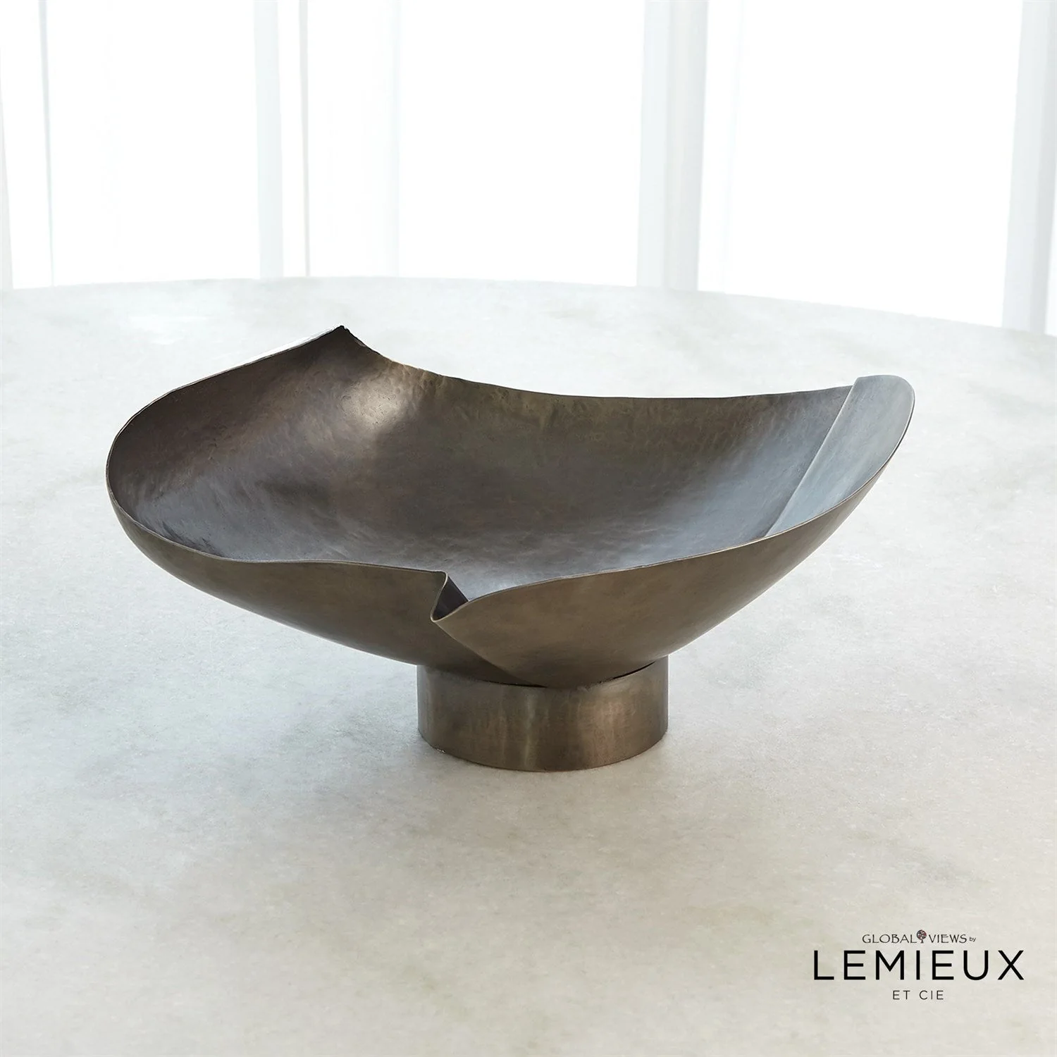 Global Views Creased Rolled Bowl - Image 6