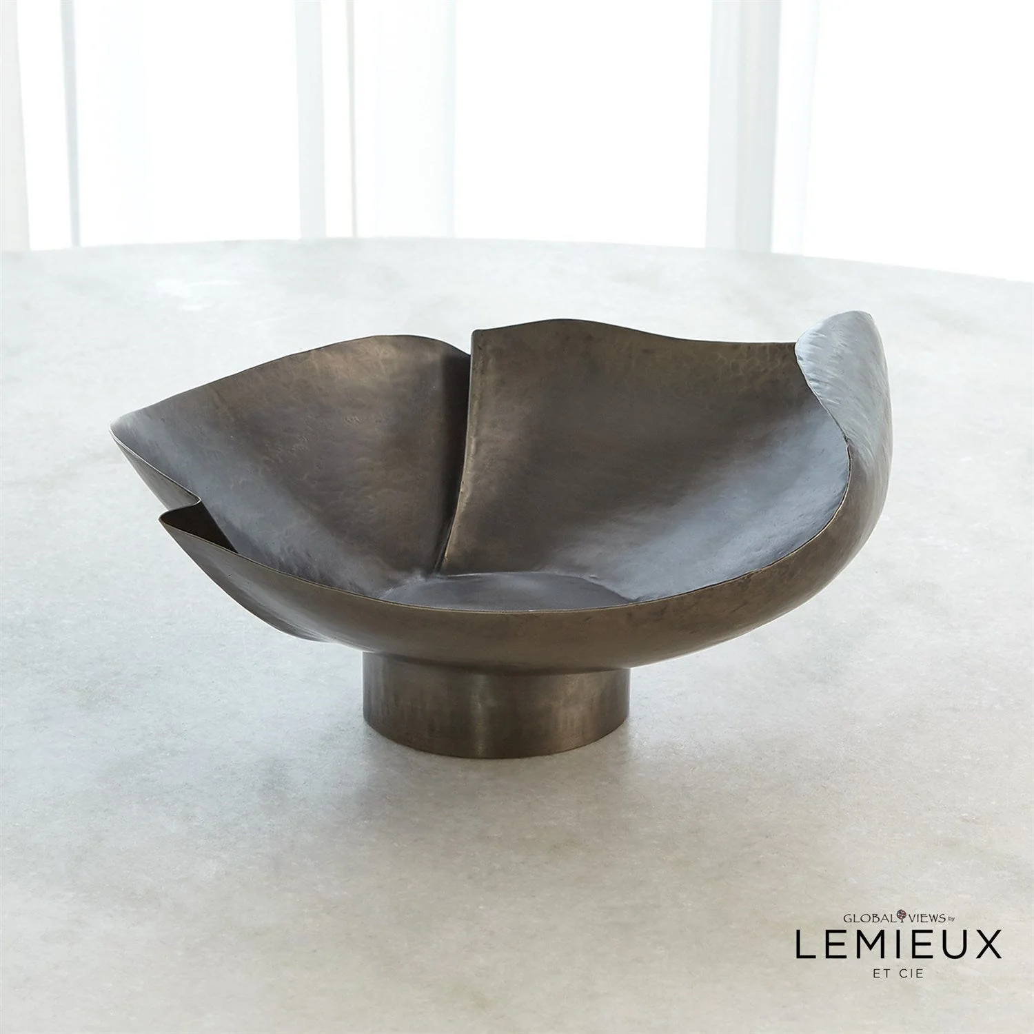 Global Views Creased Rolled Bowl - Image 8